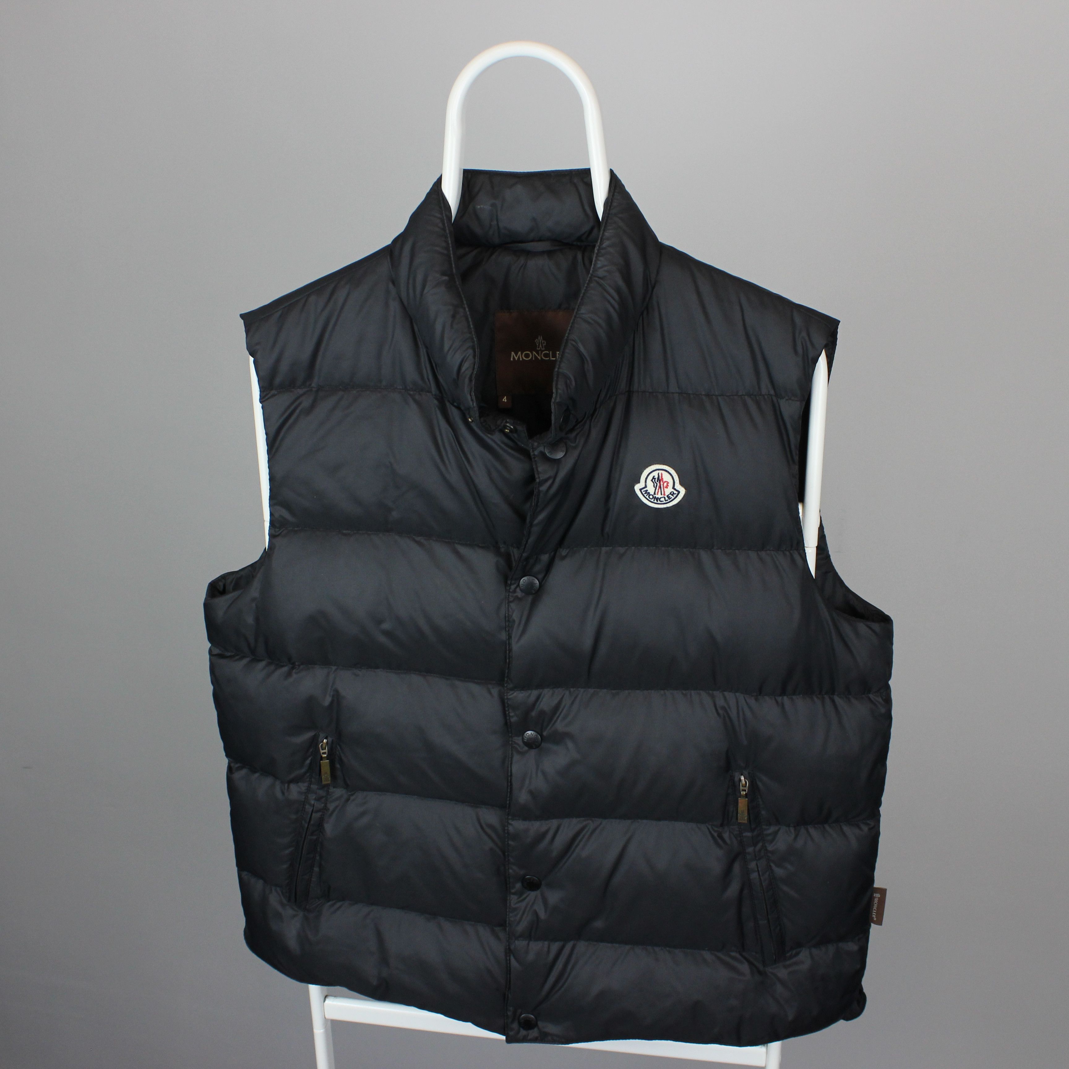 Moncler Moncler down vest gilet black M L Size US L / EU 52-54 / 3 - 2 Thumbnail