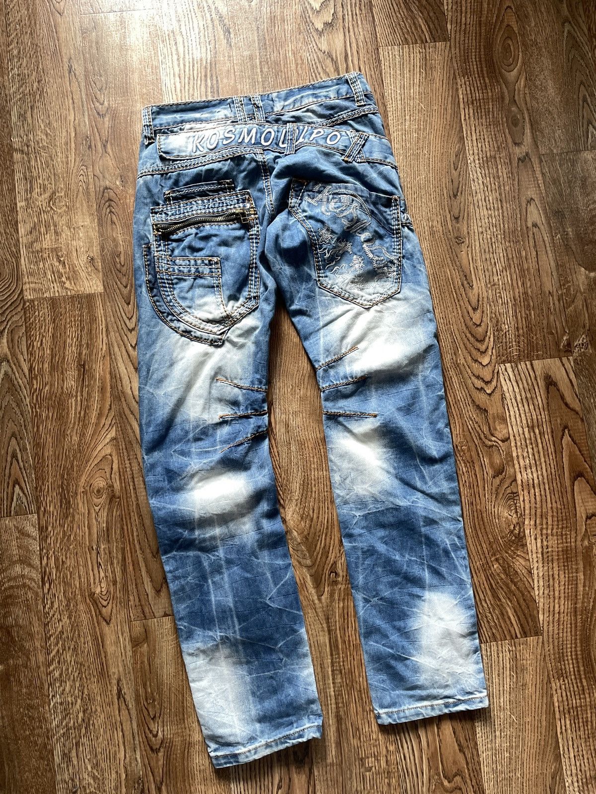 Japanese Brand Vintage Japanese Style KosmoLupo Y2K jeans Size US 29 - 2 Thumbnail