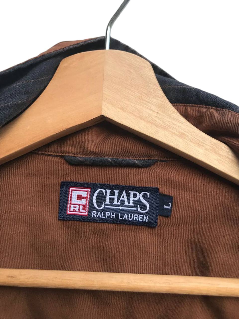 Vintage Chaps Ralph Lauren Stripes Shirt Jacket