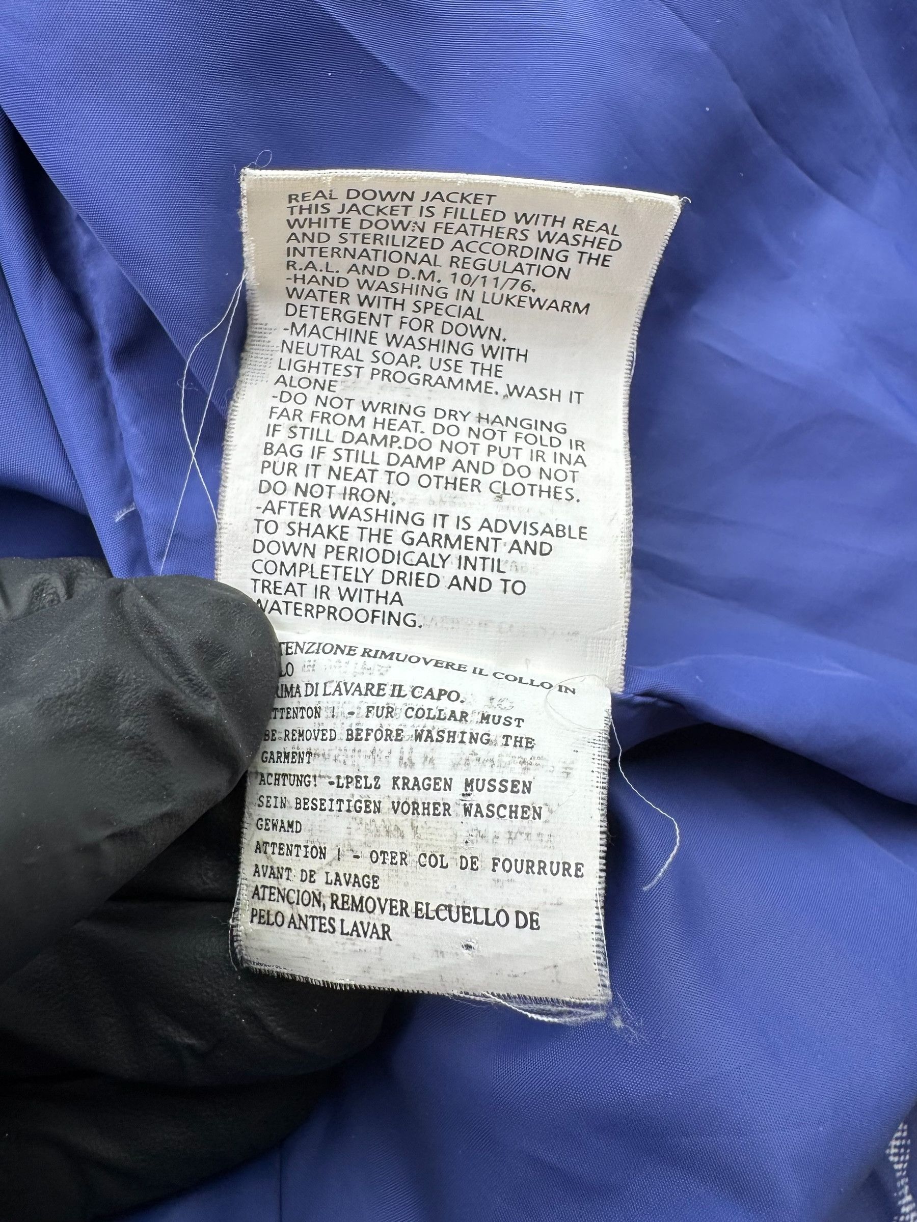 John Galliano Galliano Gazette Vintage Down Puffer Cropped Jacket D10 Size S / US 4 / IT 40 - 15 Thumbnail