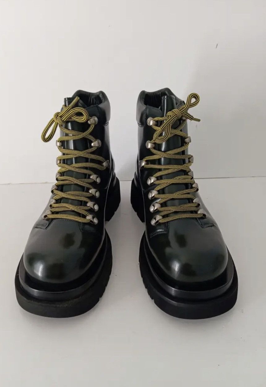 Bottega Veneta Hiking Ankle Boots green laces Size US 9 / EU 42 - 4 Thumbnail