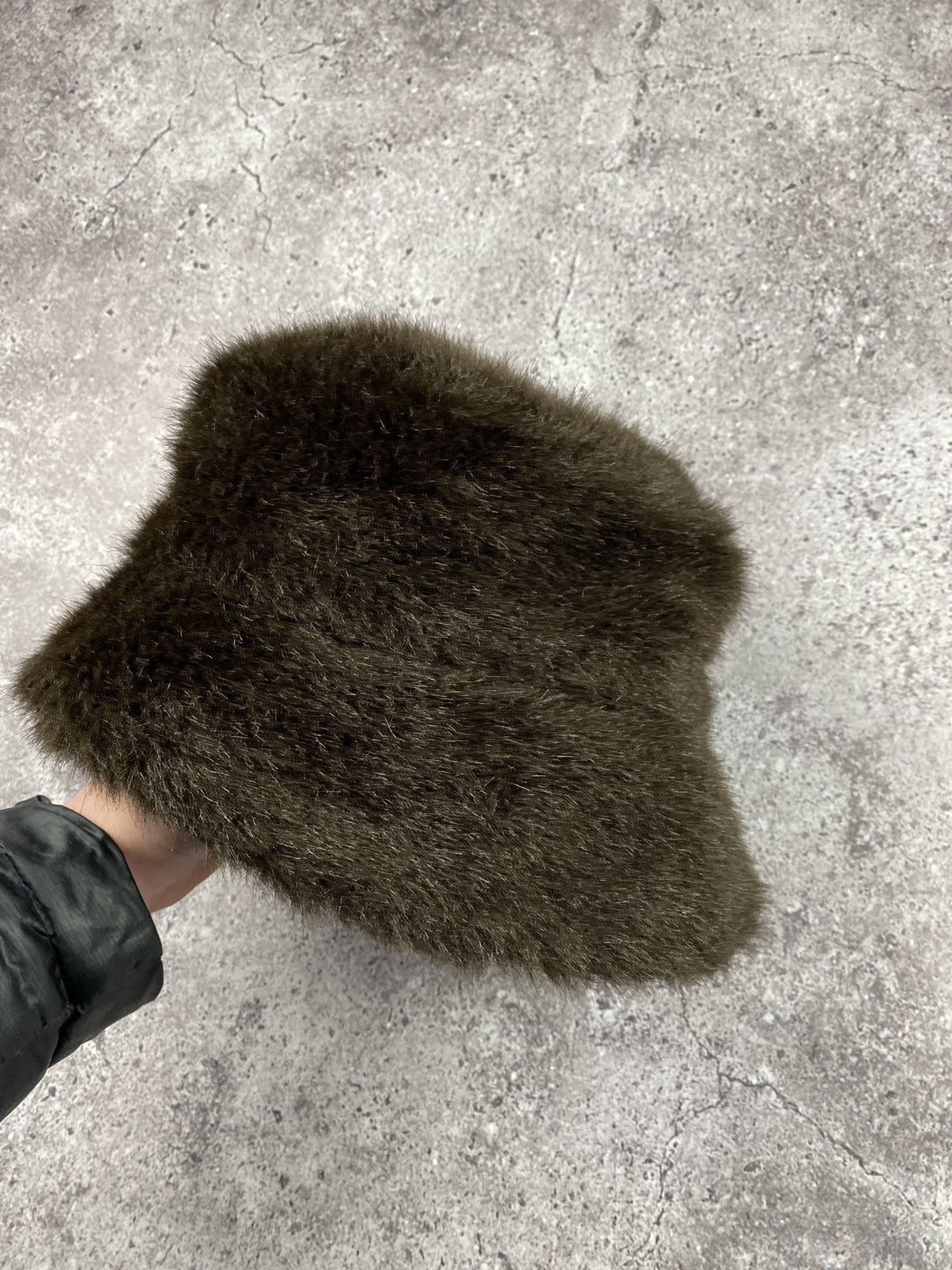 Hysteric Glamour × If Six Was Nine × Vintage Vintage Y2k Fuzzy Fur Faux Bucket Hat If Six Was Nine Size ONE SIZE - 2 Thumbnail