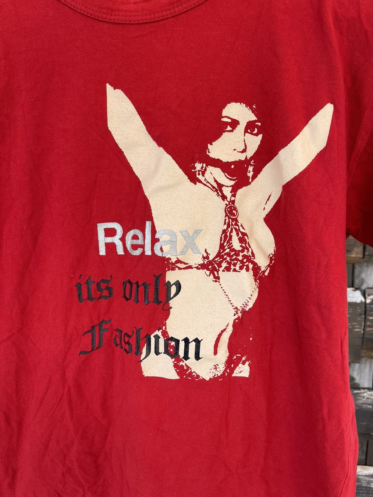 Band Tees Y2K Unknown Pleasures sex fashion girl red t-shirt vintage Size US XL / EU 56 / 4 - 3 Thumbnail
