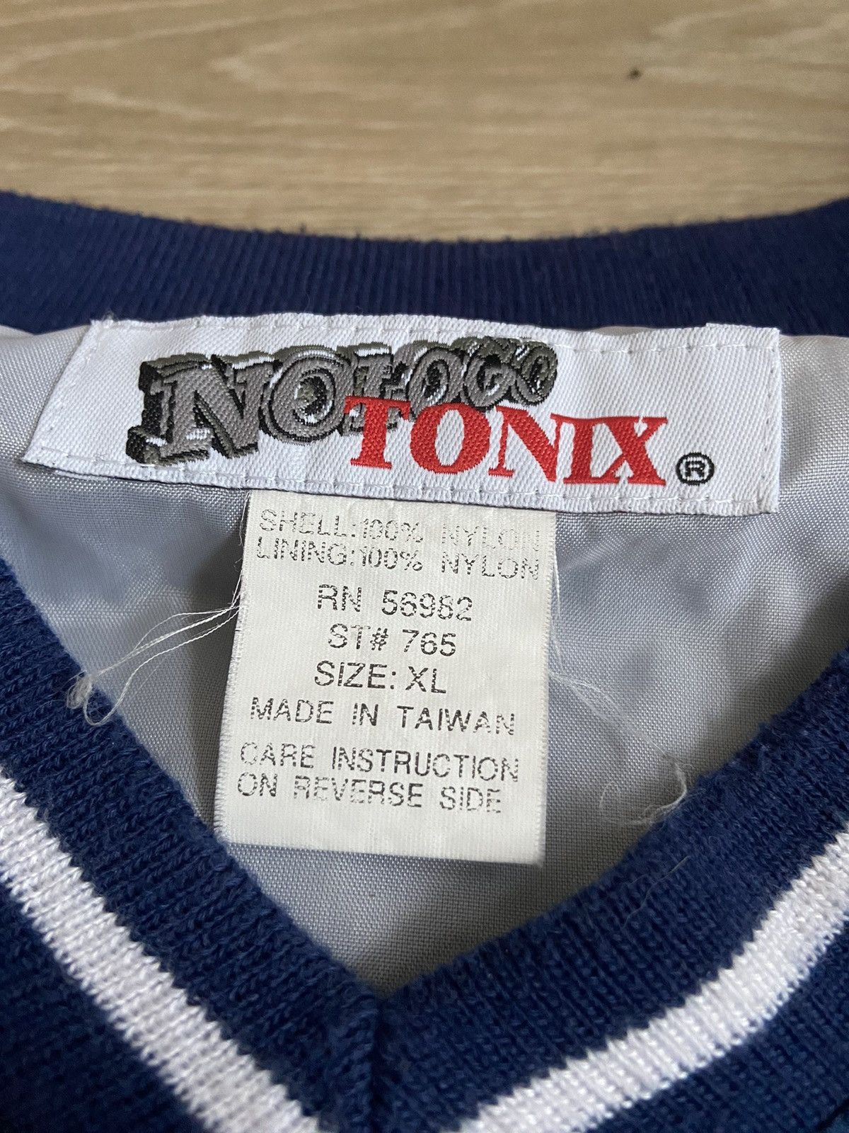 Vintage VINTAGE 90s BLUE WINDBREAKER Size US XL / EU 56 / 4 - 3 Thumbnail