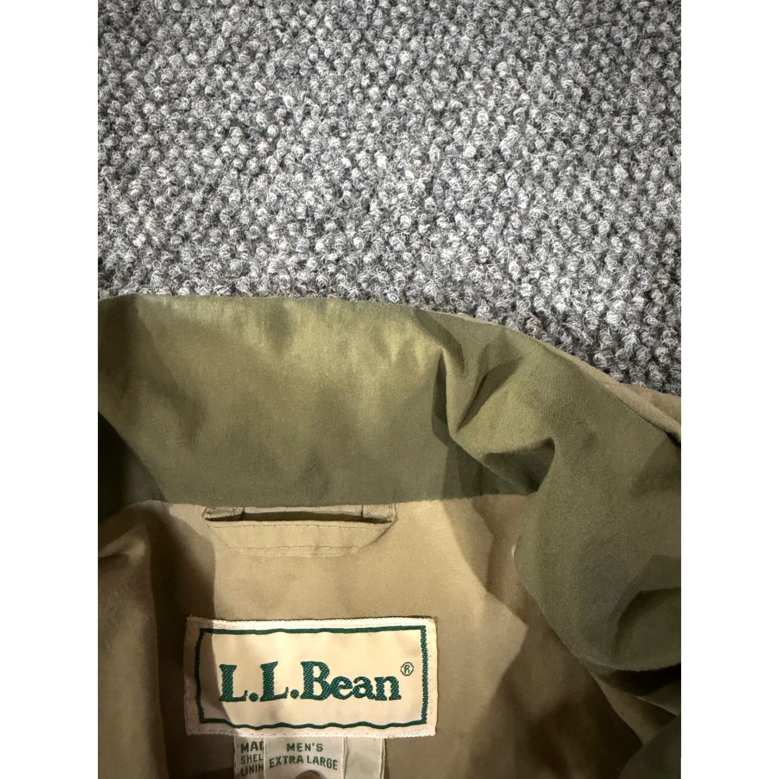 Vintage VINTAGE LL Bean Jacket Mens XL Beige Outdoor Hiking Field Coat 70s Lined Tan Bomber Jacket Size US XL / EU 56 / 4 - 5 Thumbnail