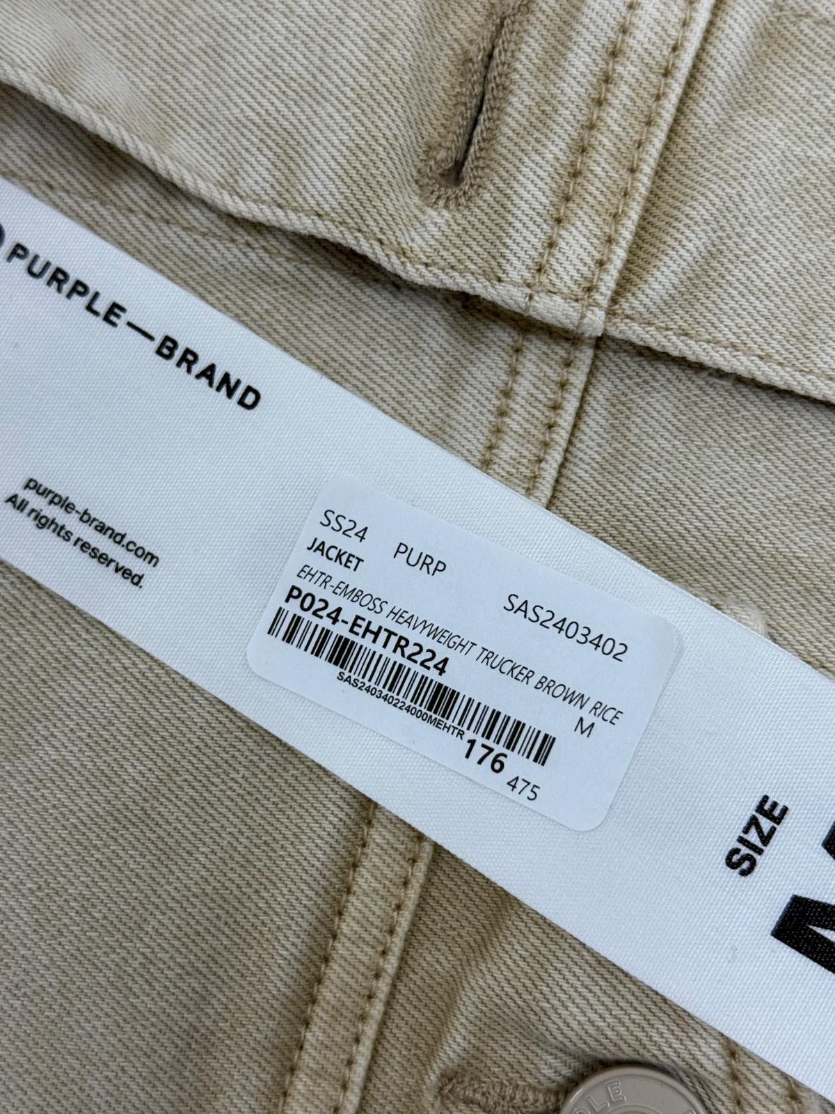 Purple Brand Purple Brand Denim Jacket $990 Size US M / EU 48-50 / 2 - 5 Thumbnail