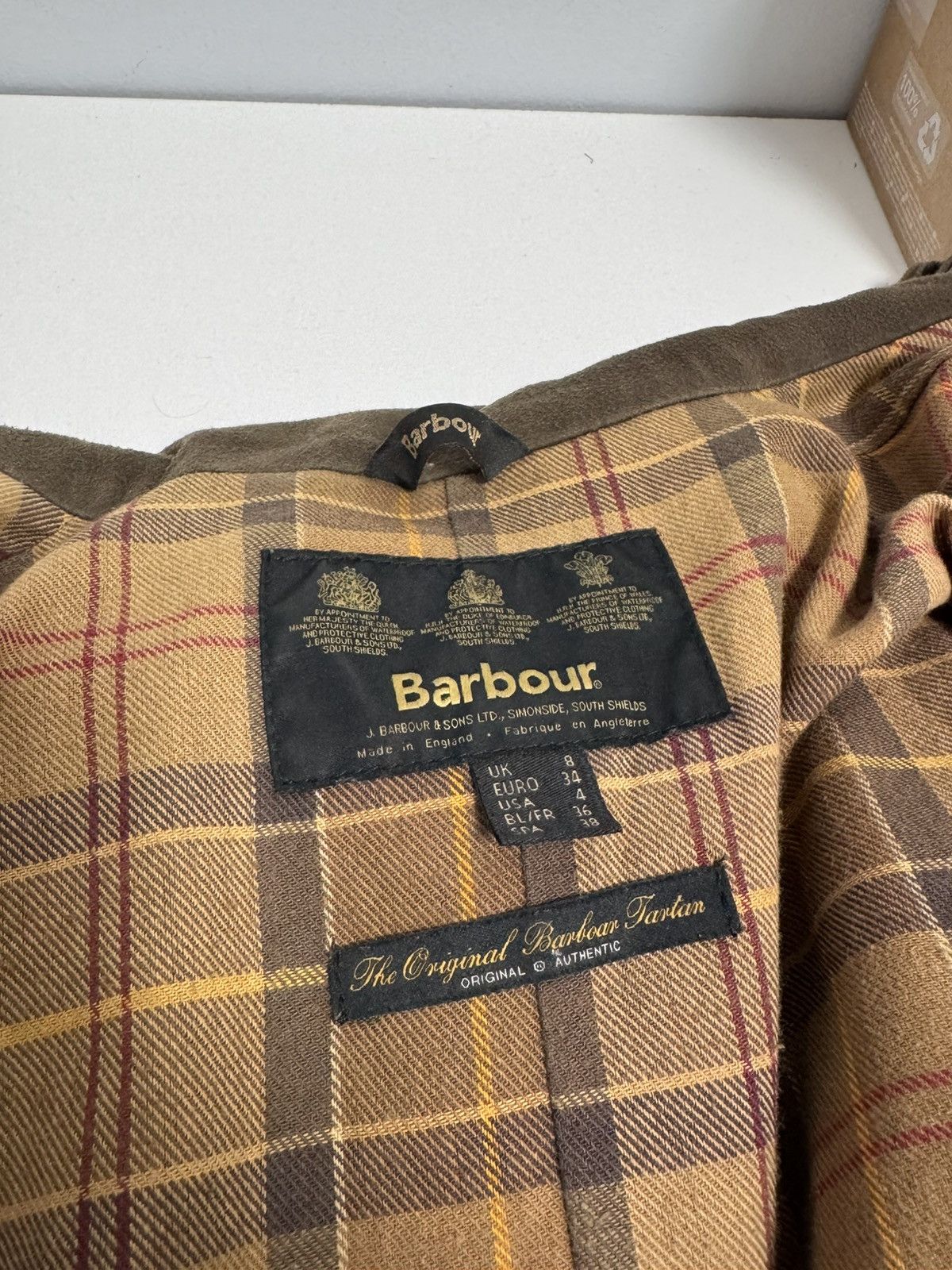 Barbour Barbour Vintage Waxed Y2K style brown Size S / US 4 / IT 40 - 10 Thumbnail
