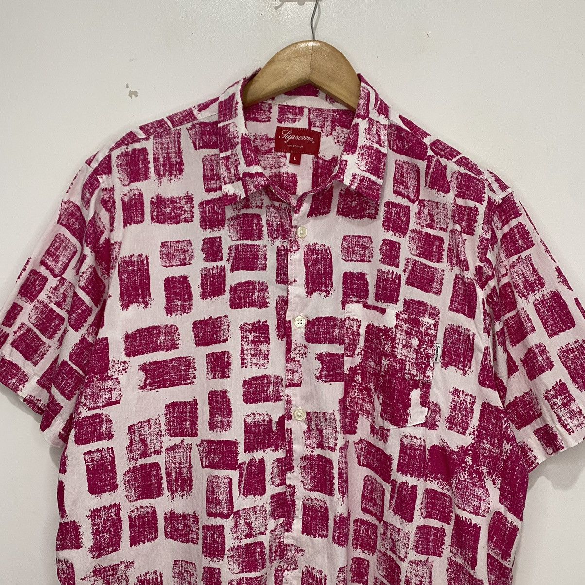 Supreme Supreme Block Print Shirt SS14 Size US L / EU 52-54 / 3 - 3 Thumbnail