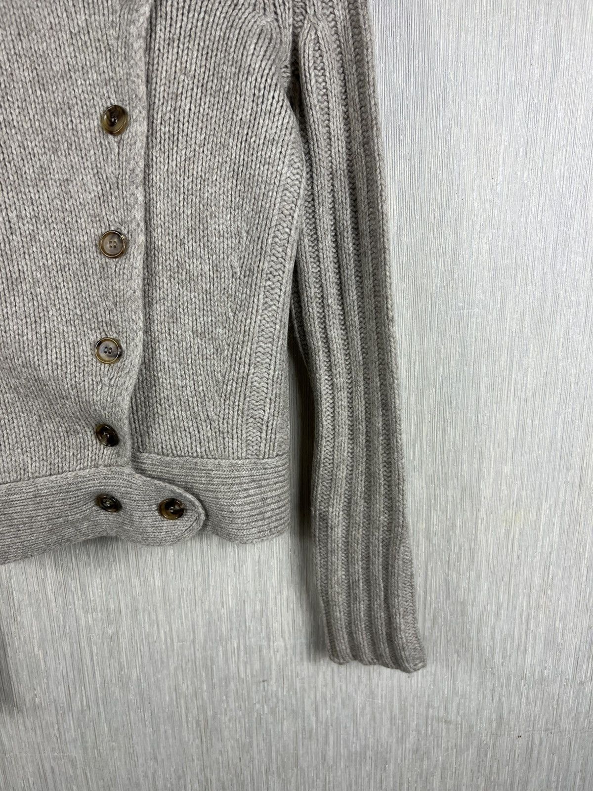 Max Mara S Max Mara wool yak knitted cardigan sweater button up Size S / US 4 / IT 40 - 6 Thumbnail