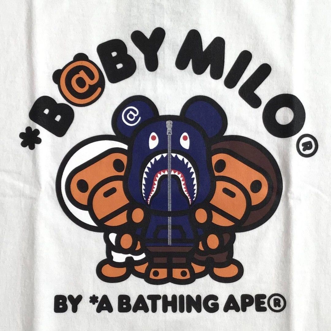 Bape BAPE × medicom toy SHARK BE@RBRICK Milo T-shirt APE Size US XXL / EU 58 / 5 - 3 Thumbnail