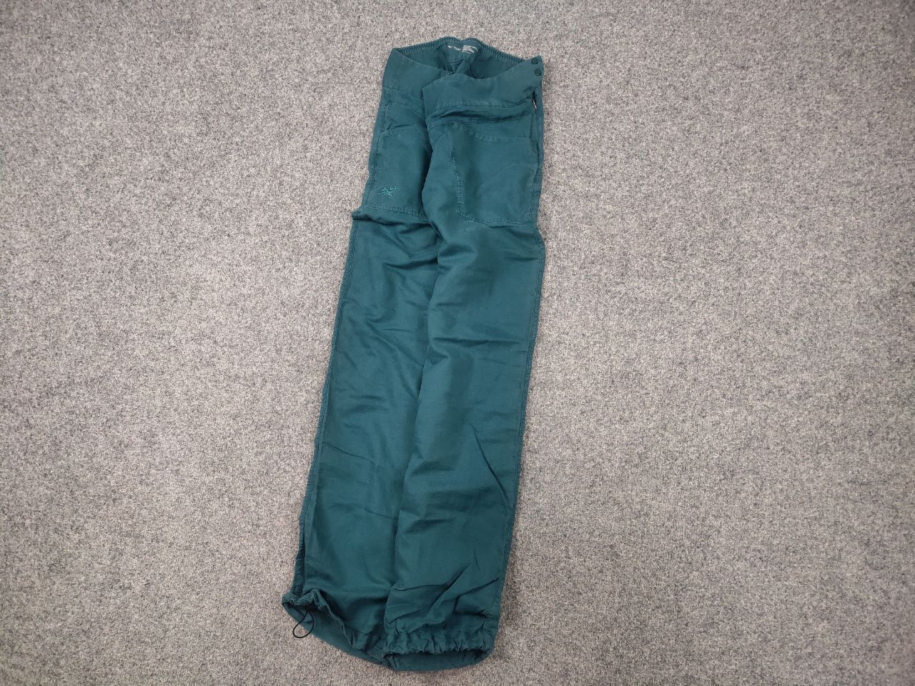 Arc'teryx Arcteryx Vintage Spadina light Casual Pants turquoise Linen Size 29" - 3 Thumbnail