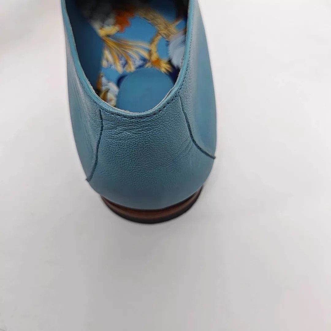 Hermes Hermes Authentic Loafers 37.5 Size US 7 / IT 37 - 5 Thumbnail