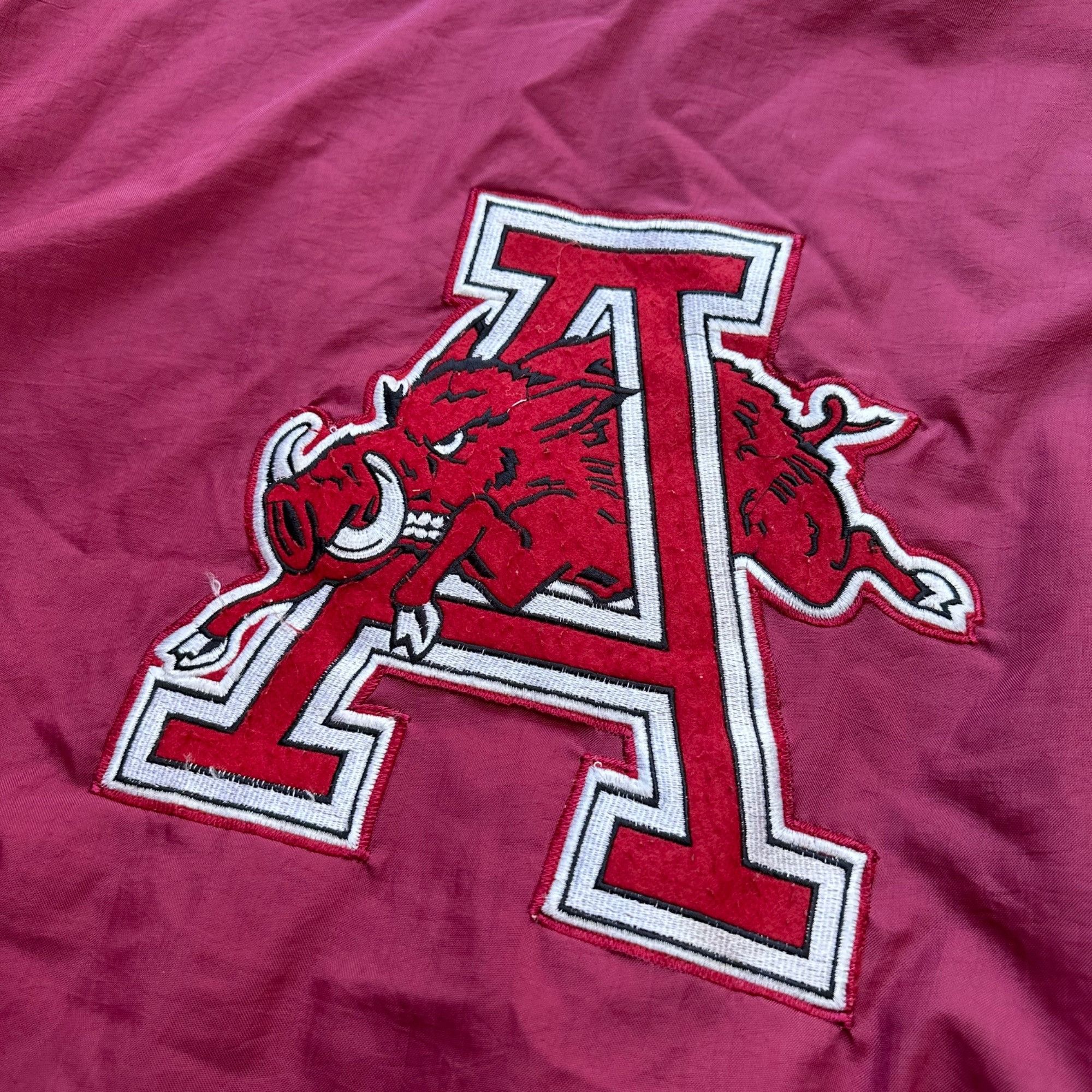 Vintage Vintage Starter Arkansas Razorbacks Puffer Jacket Size US L / EU 52-54 / 3 - 5 Thumbnail