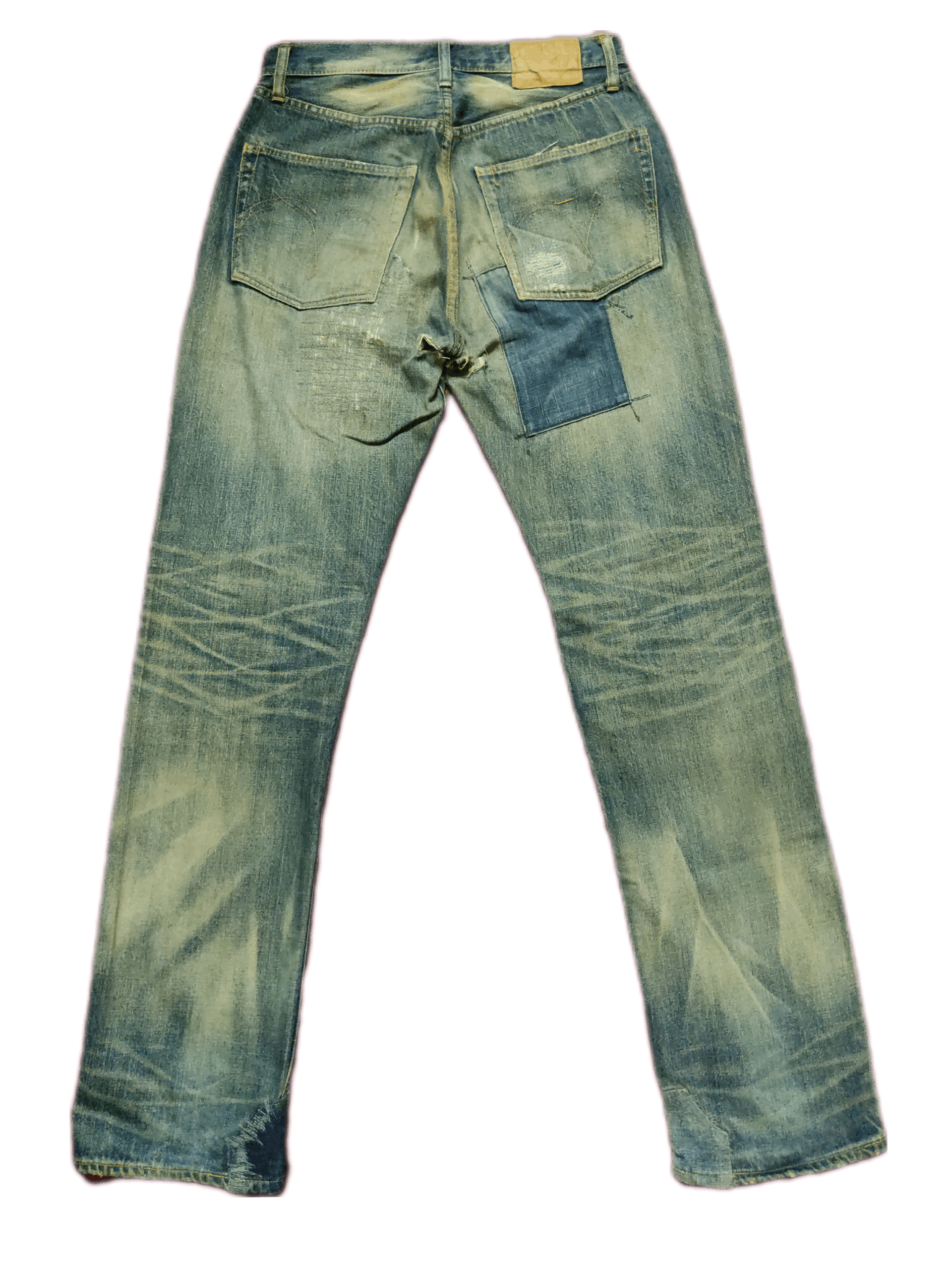 Sugar Cane × Toyo Enterprises Vintage Sugar Cane & co Jeans distress Single Digit Size US 28 / EU 44 - 2 Thumbnail