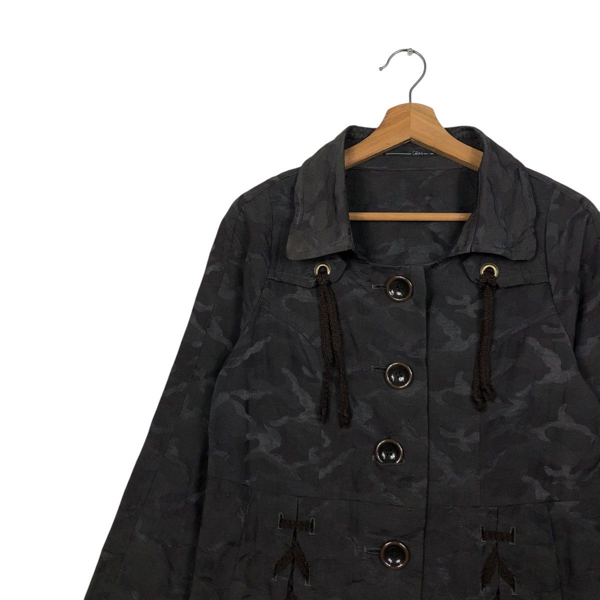 Hysteric Glamour 🔥VINTAGE LONG JACKET BIKER BONDAGE PARACHUTE DESIGN Size US S / EU 44-46 / 1 - 8 Thumbnail