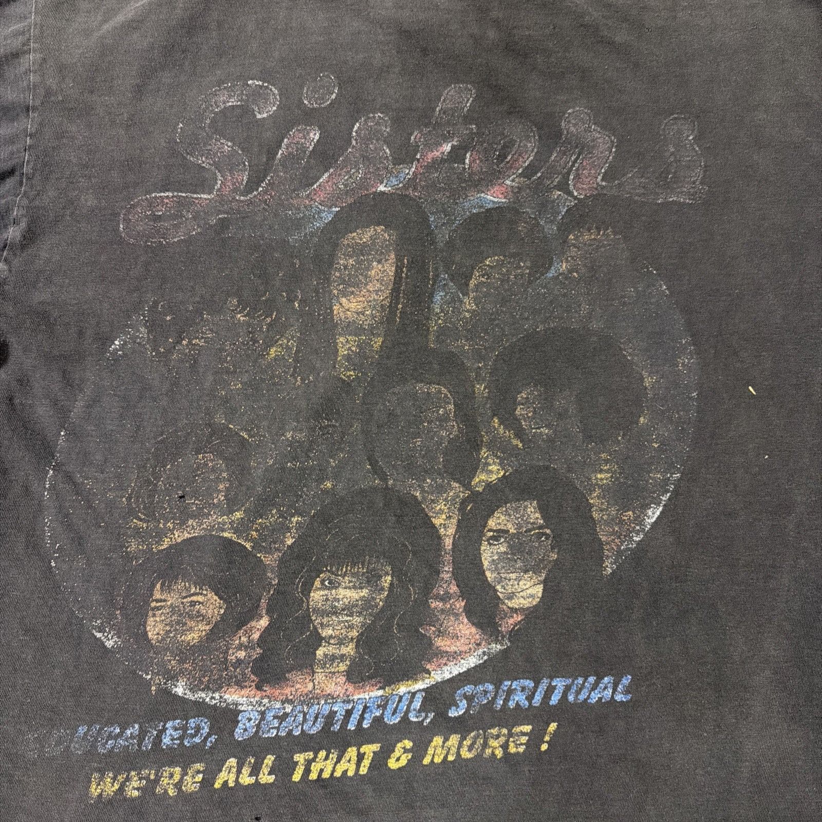 Rap Tees Vintage Million Woman March Shirt Mens 2XL Black 90s Rap Tee Size US XXL / EU 58 / 5 - 8 Thumbnail