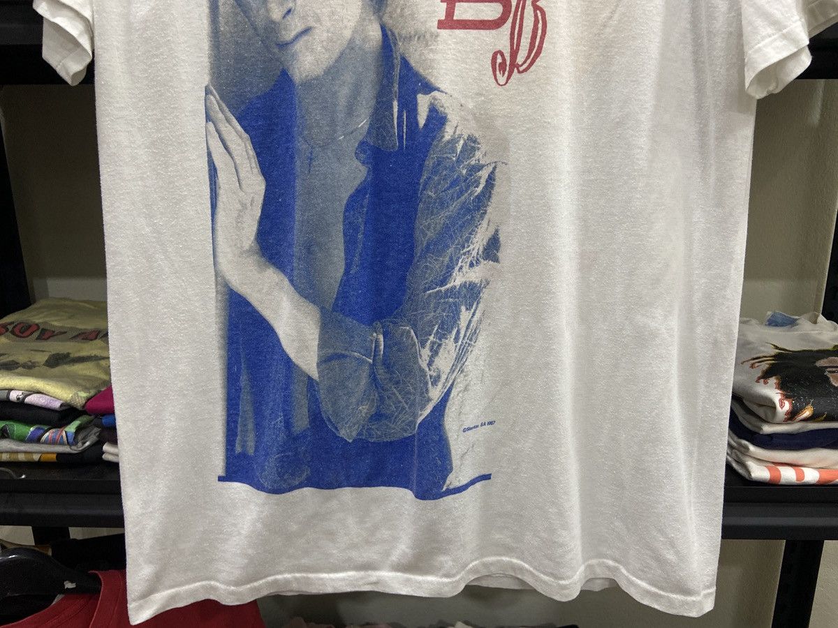 Band Tees × Vintage Vintage 1988s David Bowie tour Rock Band TShirt Size US XL / EU 56 / 4 - 3 Thumbnail
