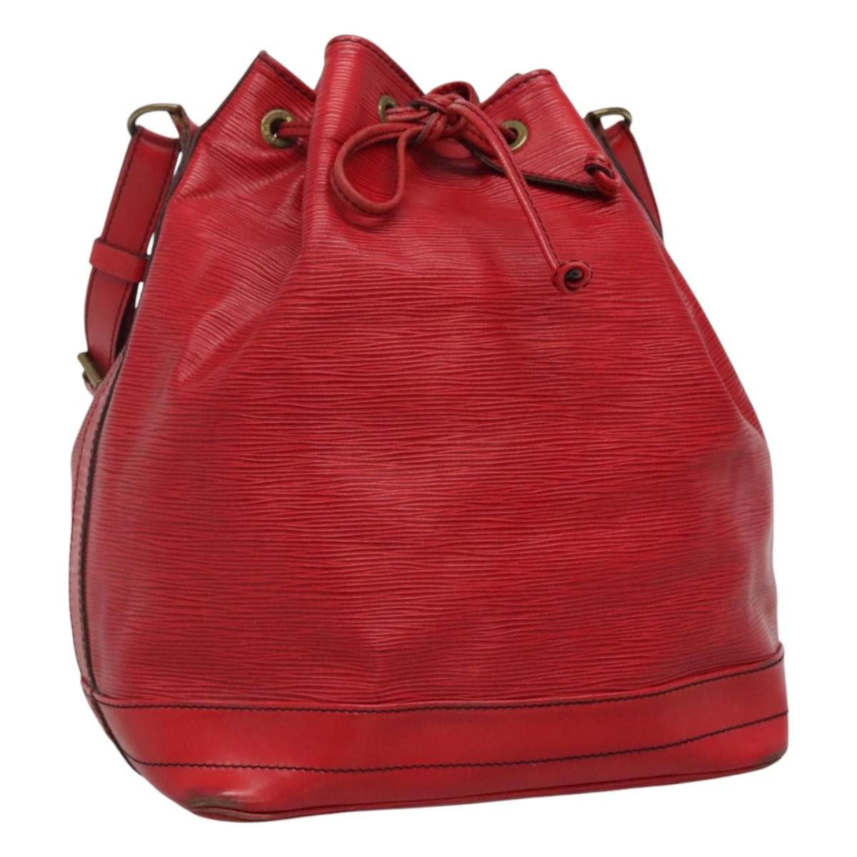 Louis Vuitton LOUIS VUITTON Epi Noe Shoulder Bag Red M44007 Size ONE SIZE - 1 Thumbnail