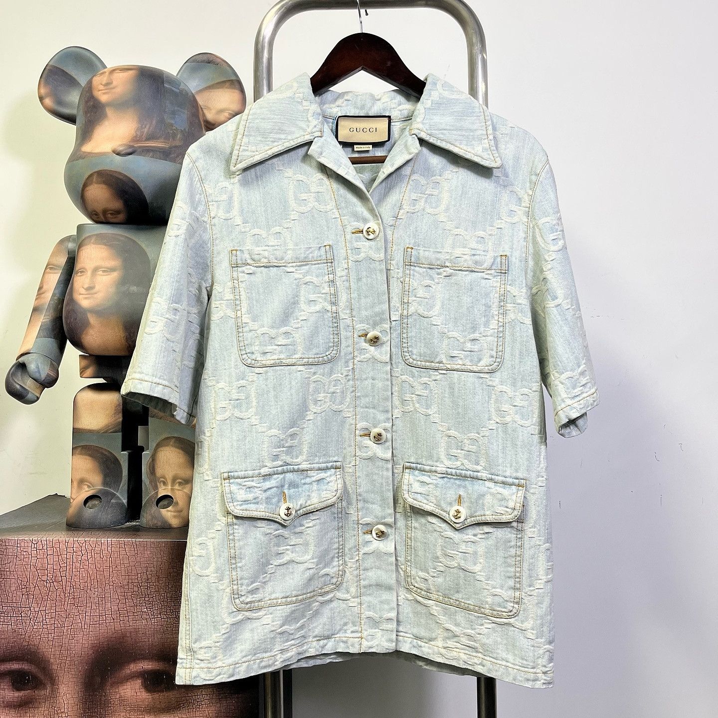 Gucci Gucci California Embroidery Denim Button Up Size 38 Size XS / US 0-2 / IT 36-38 - 1 Thumbnail