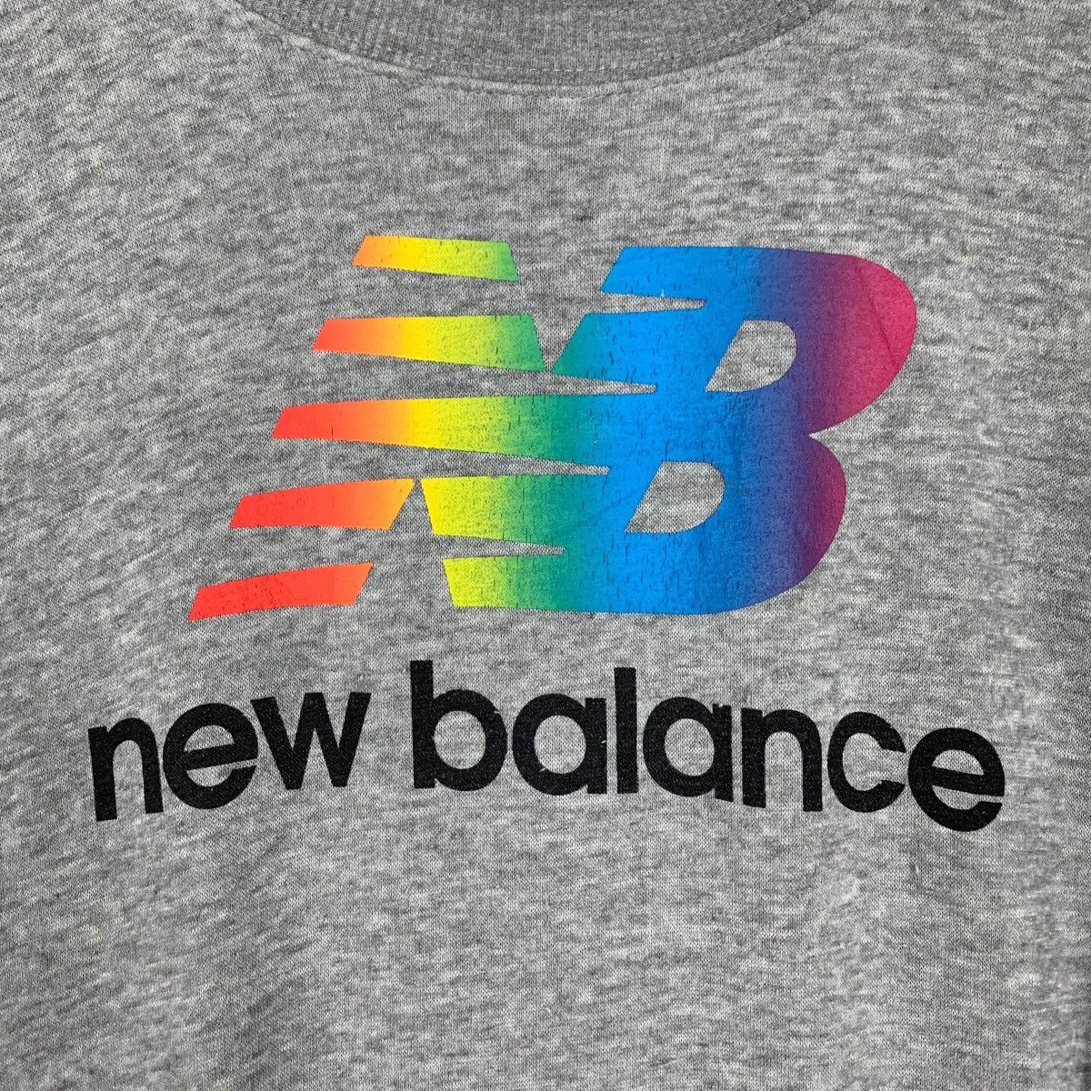 New Balance NEW BALANCE Colorful Big Logo Sweater #0204-C10 Size US L / EU 52-54 / 3 - 11 Thumbnail