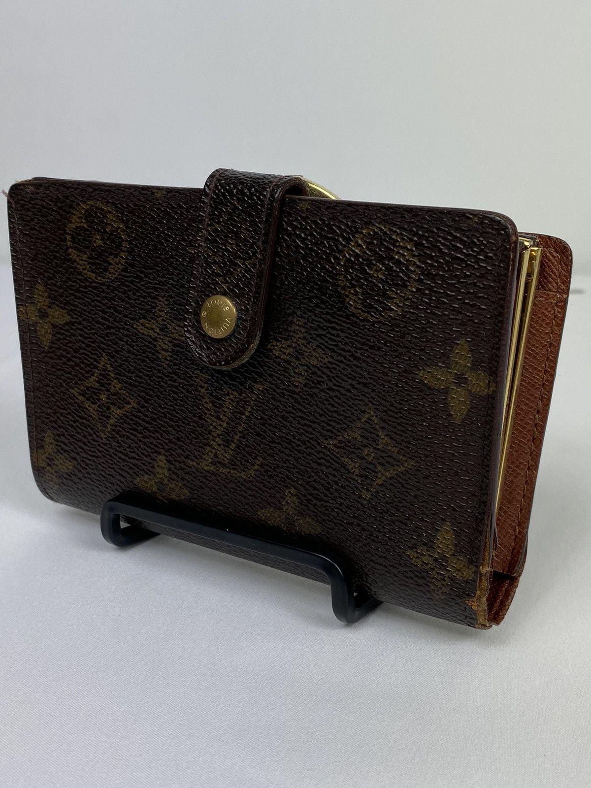 Monogram Kisslock Wallet
