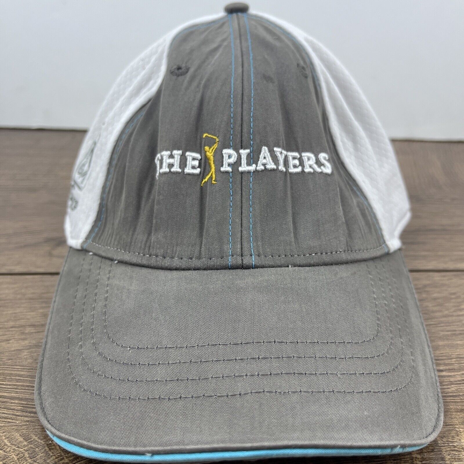 Other The Players Hat Golf Gray Hat Adjustable Adult Size Hat Gray Size ONE SIZE - 3 Thumbnail