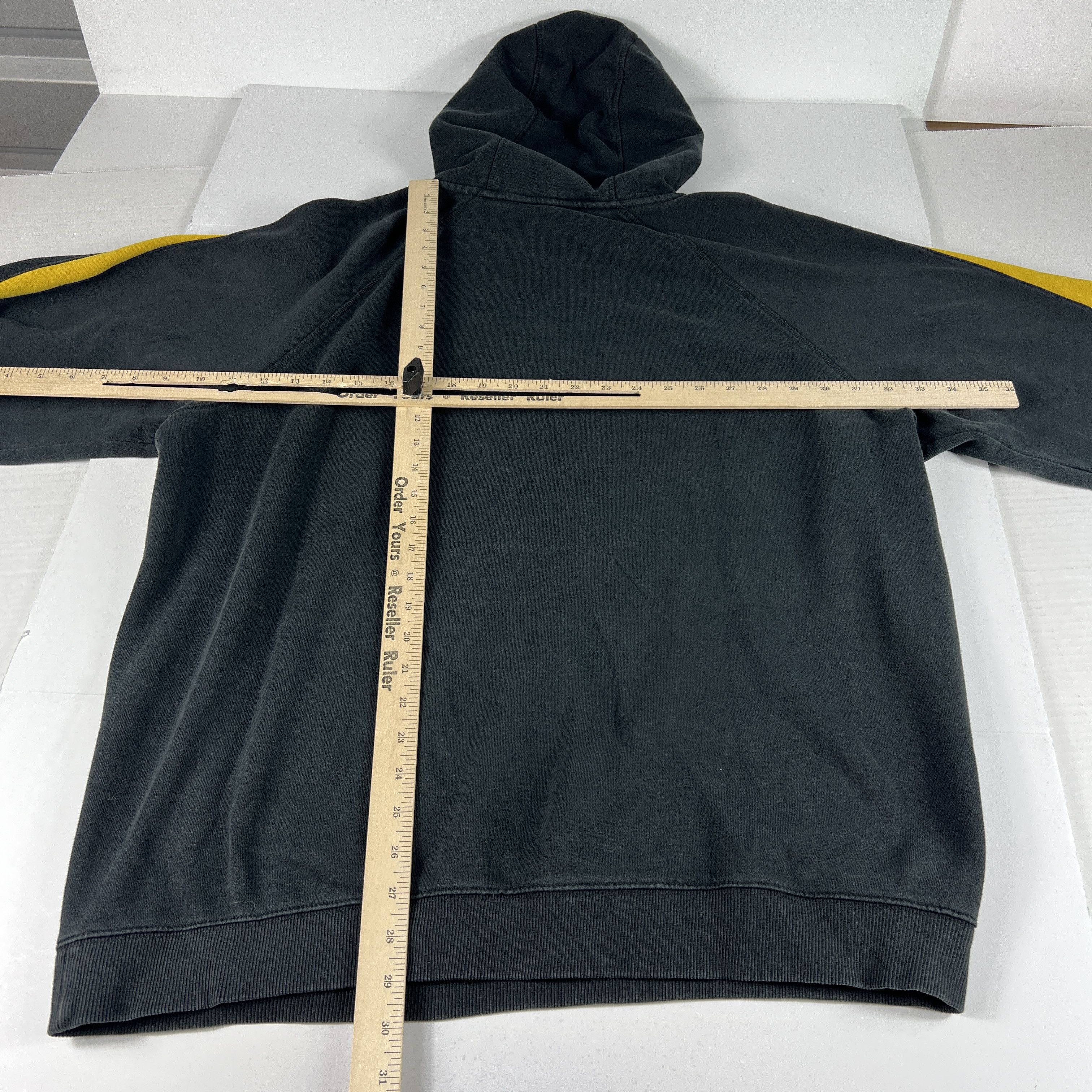 NCAA Missouri Tigers Pride Sweatshirt Black Faded Big Logo Hoodie Size US XL / EU 56 / 4 - 11 Thumbnail