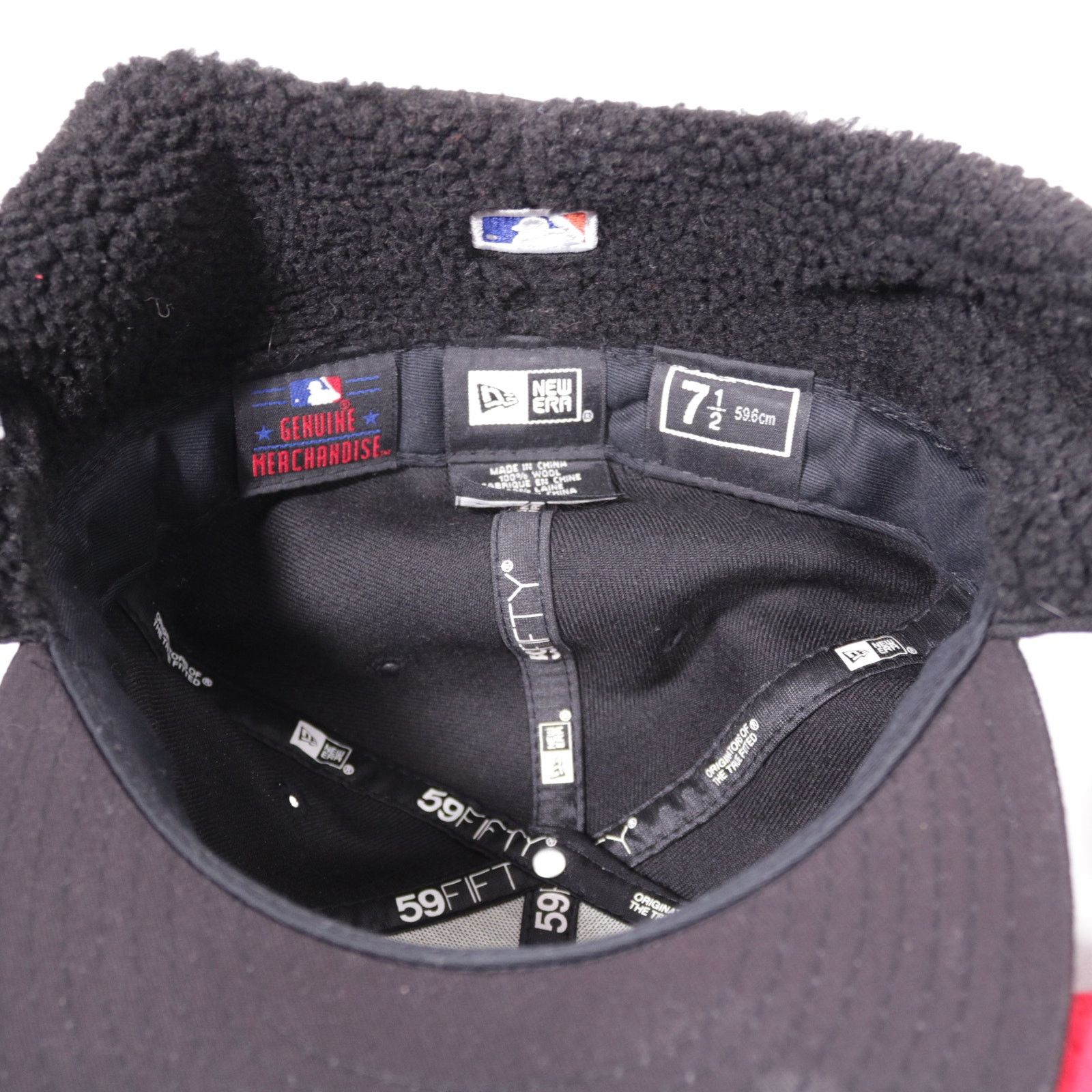 New Era 4x New York Mets Fitted Hats NY Blue Black Red New Era Size 38 - 13 Thumbnail
