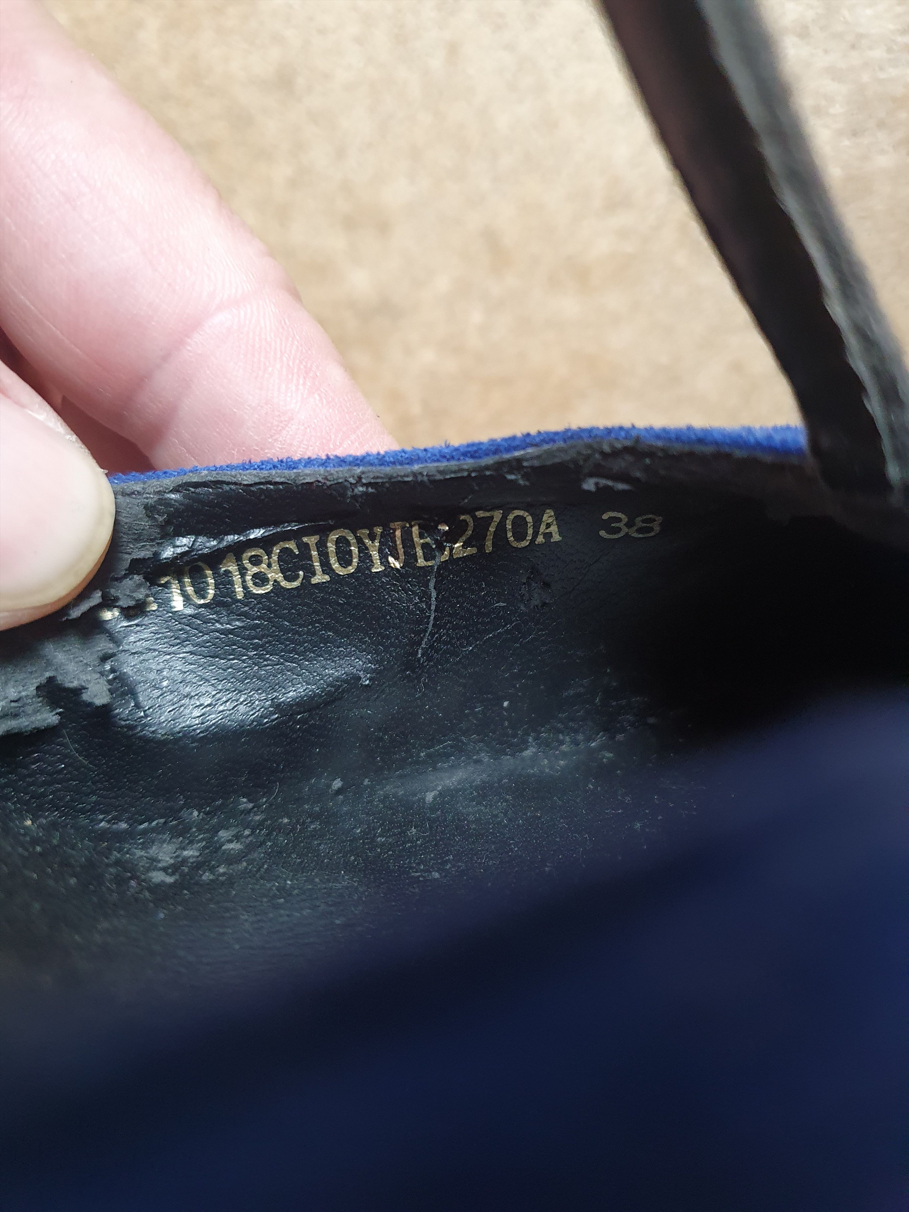 Moschino women's shoes Love Moschino blue platform shoes, size 38 Size US 7 / IT 37 - 18 Thumbnail