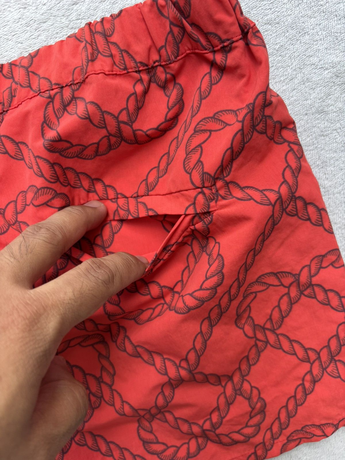 Hermes Hermes by Jean Paul Gaultier Rope Print Shorts Size 27" / US 4 / IT 40 - 11 Thumbnail