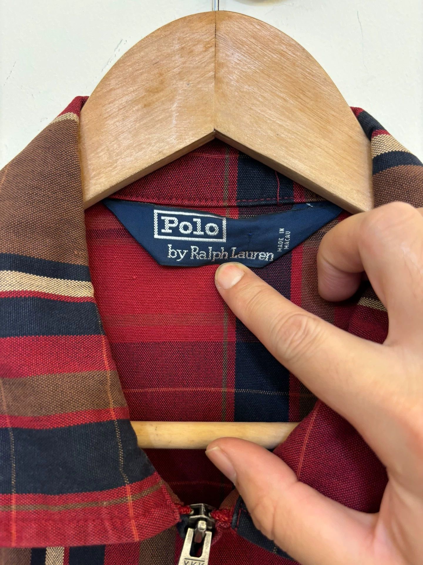 Polo Ralph Lauren Polo Ralph Lauren Vintage Plaid Short Wide Jacket Size US M / EU 48-50 / 2 - 2 Thumbnail