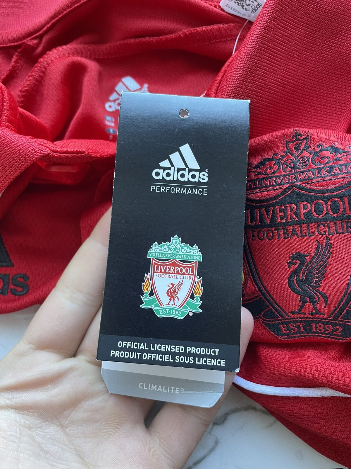 Adidas × Vintage Liverpool adidas 2010 2011 training shirt polo soccer jersey Size US S / EU 44-46 / 1 - 5 Thumbnail