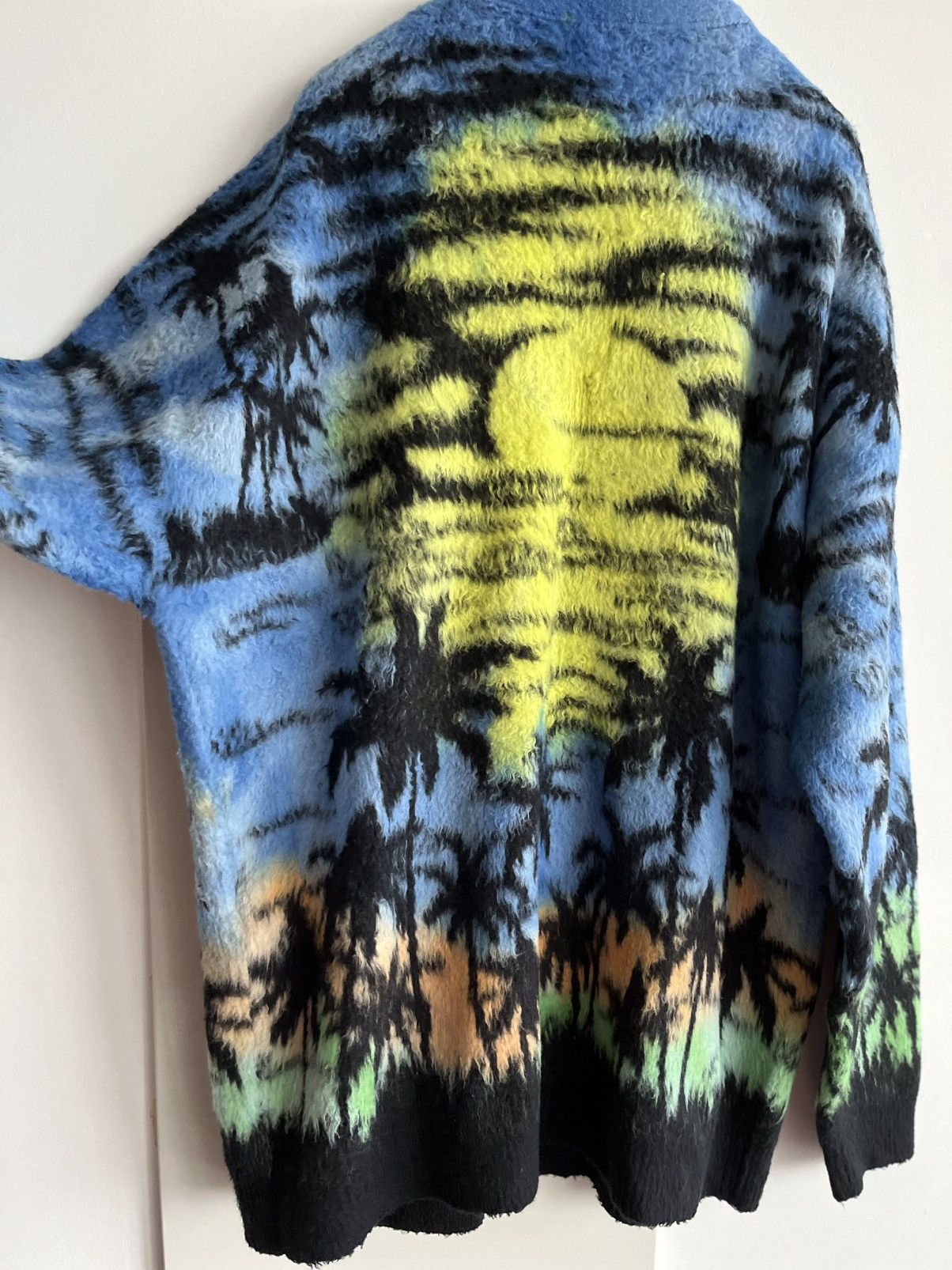 Celine Runway Celine by Hedi Slimane Sunset Cardigan Oversized Size US XXL / EU 58 / 5 - 18 Thumbnail