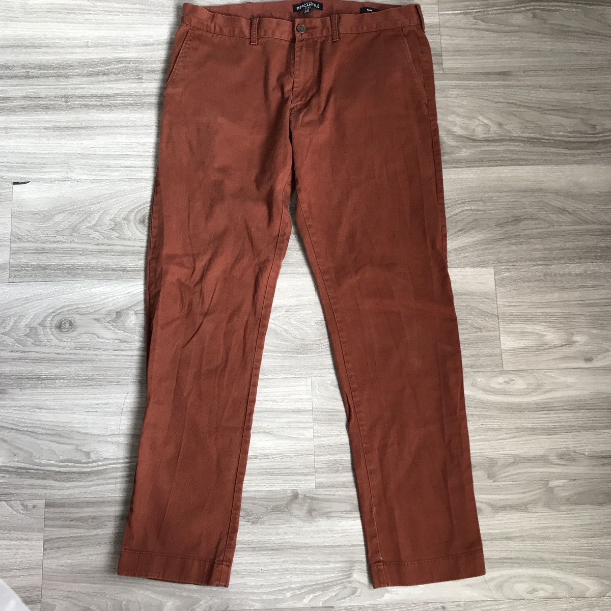 J.Crew Mercantile J Crew Flex Chino Slim Straight Pant Size US 34 / EU 50 - 1 Thumbnail