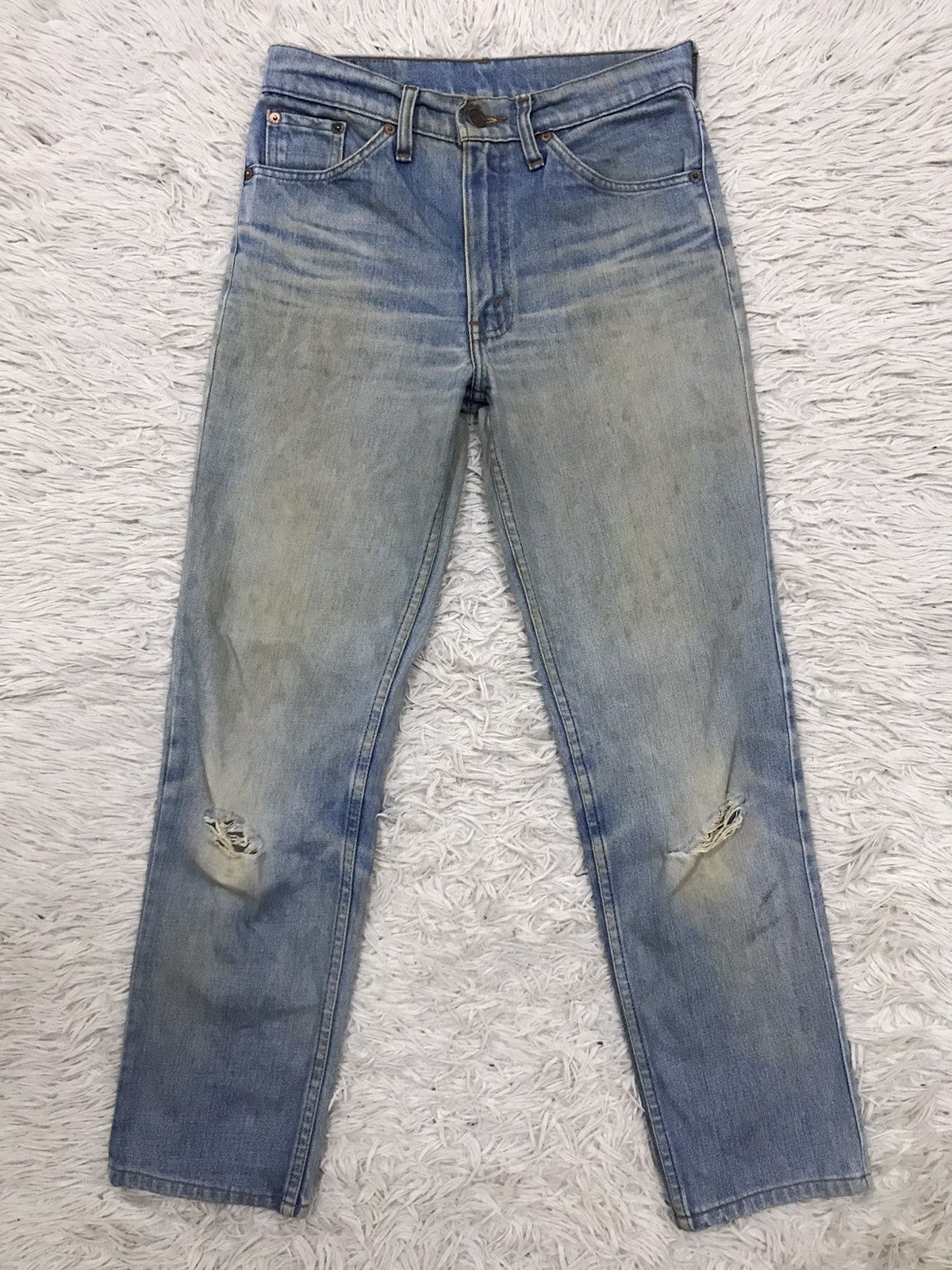 Vintage Levis Lot 506 Distressed Denim Jeans