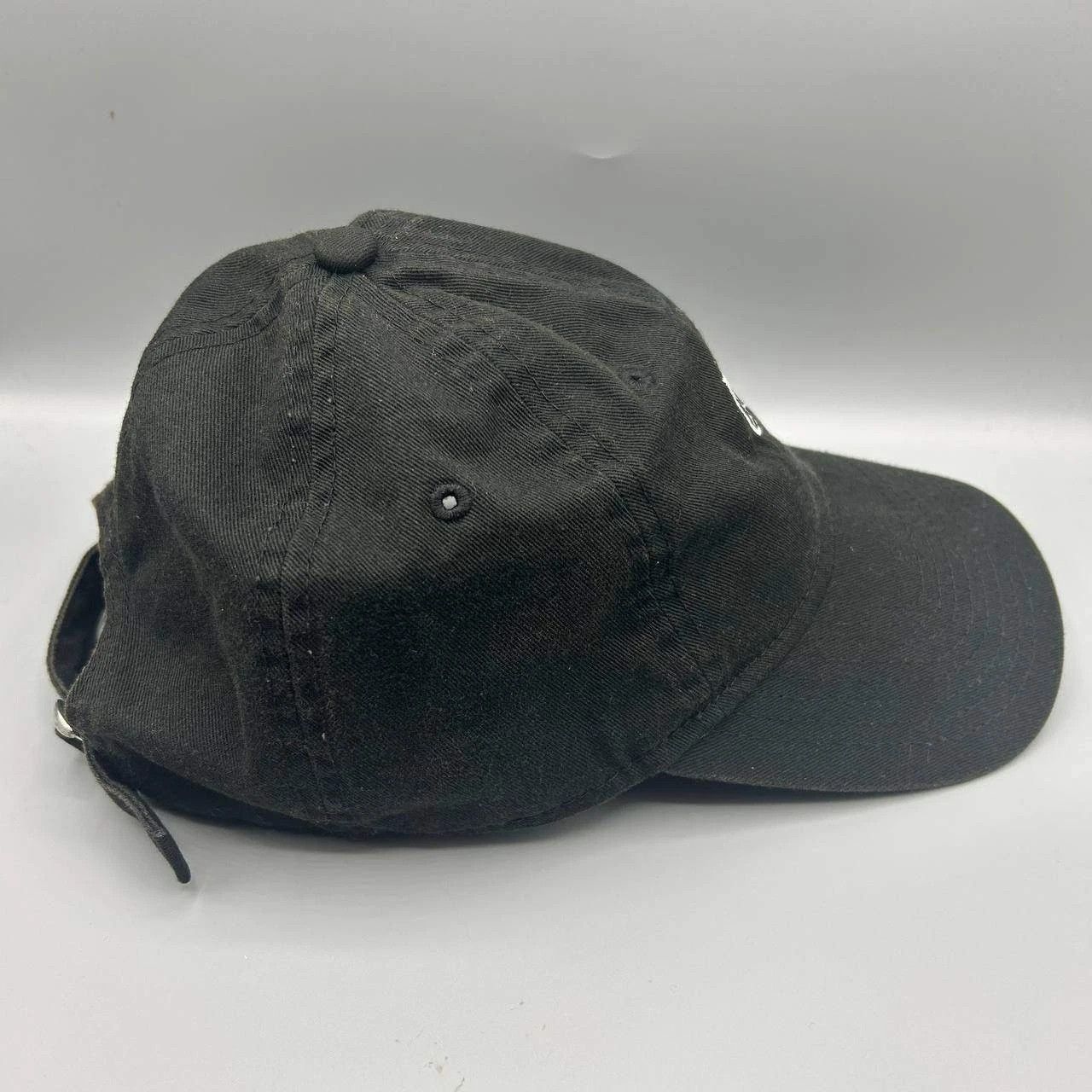 New Era Las Vegas Raiders Hat Women Black NFL Strap Back Cap Cotton Size ONE SIZE - 2 Thumbnail