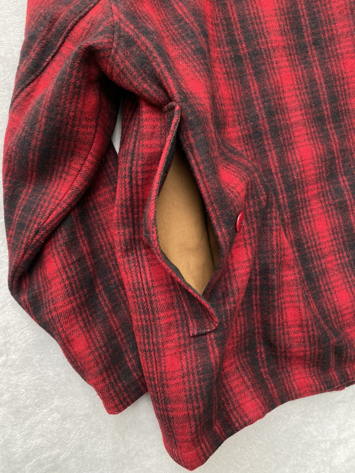 Woolrich Woolen Mills 1980s Woolrich Mackinaw Buffalo Plaid Hunting Jacket Size US M / EU 48-50 / 2 - 18 Thumbnail