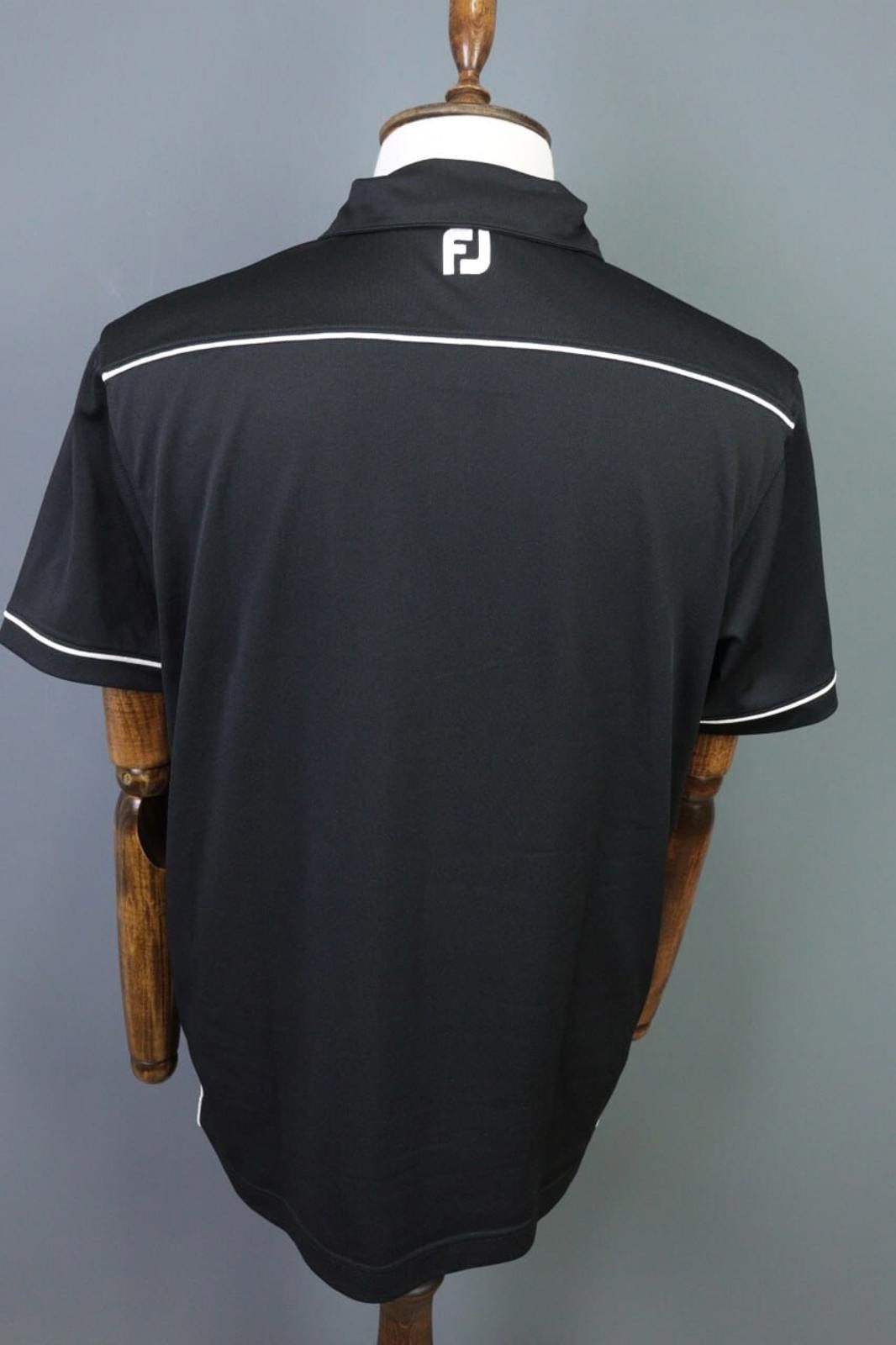 Fjallraven FJ FootJoy Black Golf Sports Wear Polo Shirt Size L Size US L / EU 52-54 / 3 - 5 Thumbnail