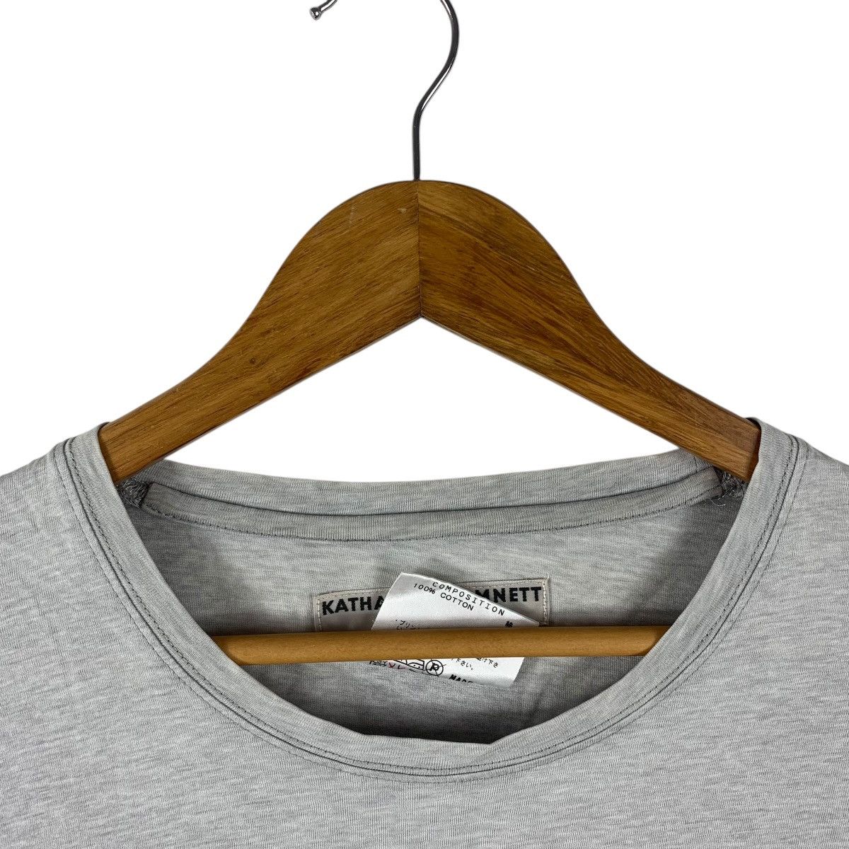 Katharine Hamnett London KATHARINE HAMNETT cut & sewn spellout long sleeve tee Size US M / EU 48-50 / 2 - 5 Thumbnail