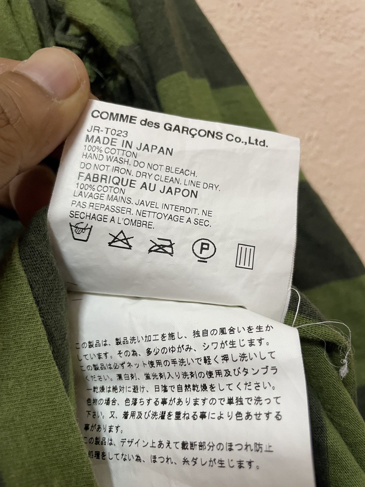Comme des Garcons Junya Watanabe Comme Des Garçons JR-T023 Bondage Stripe Punk Size US S / EU 44-46 / 1 - 12 Thumbnail