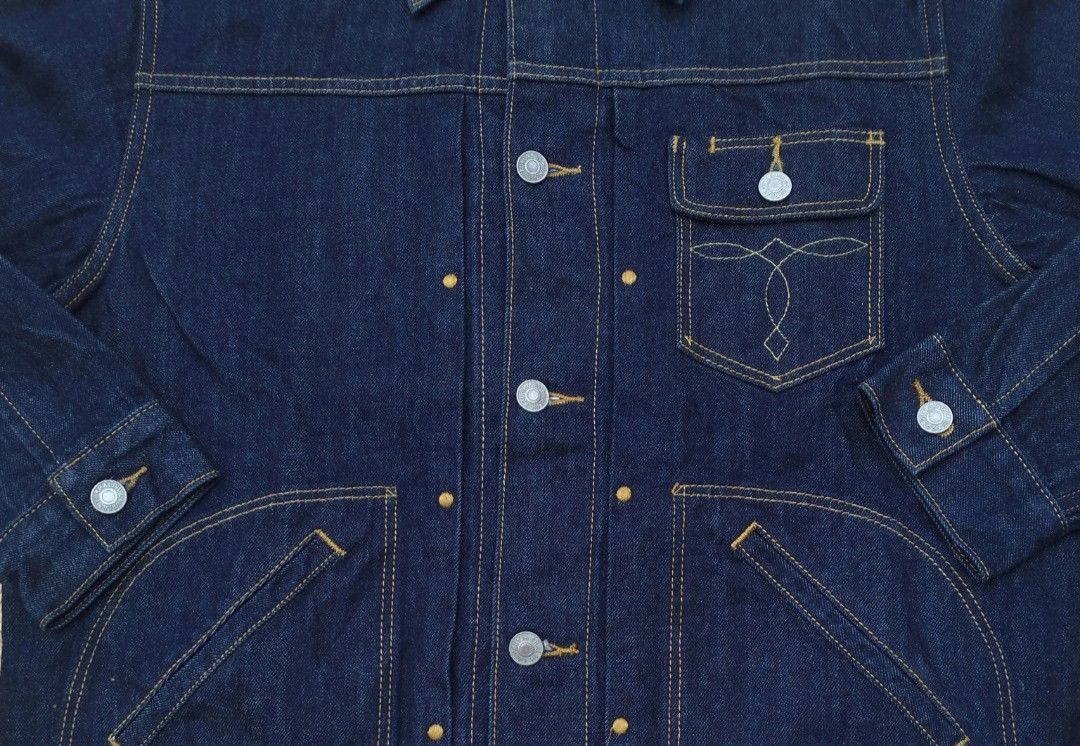 RRL Ralph Lauren Rrl denim Trucker dead stock vintage design Size US M / EU 48-50 / 2 - 5 Thumbnail