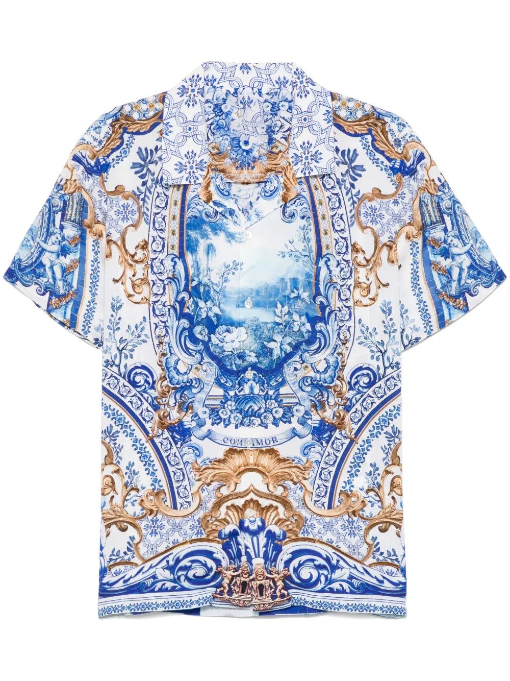 Other Short Sleeve Camp-Collared Shirt Size US L / EU 52-54 / 3 - 3 Thumbnail