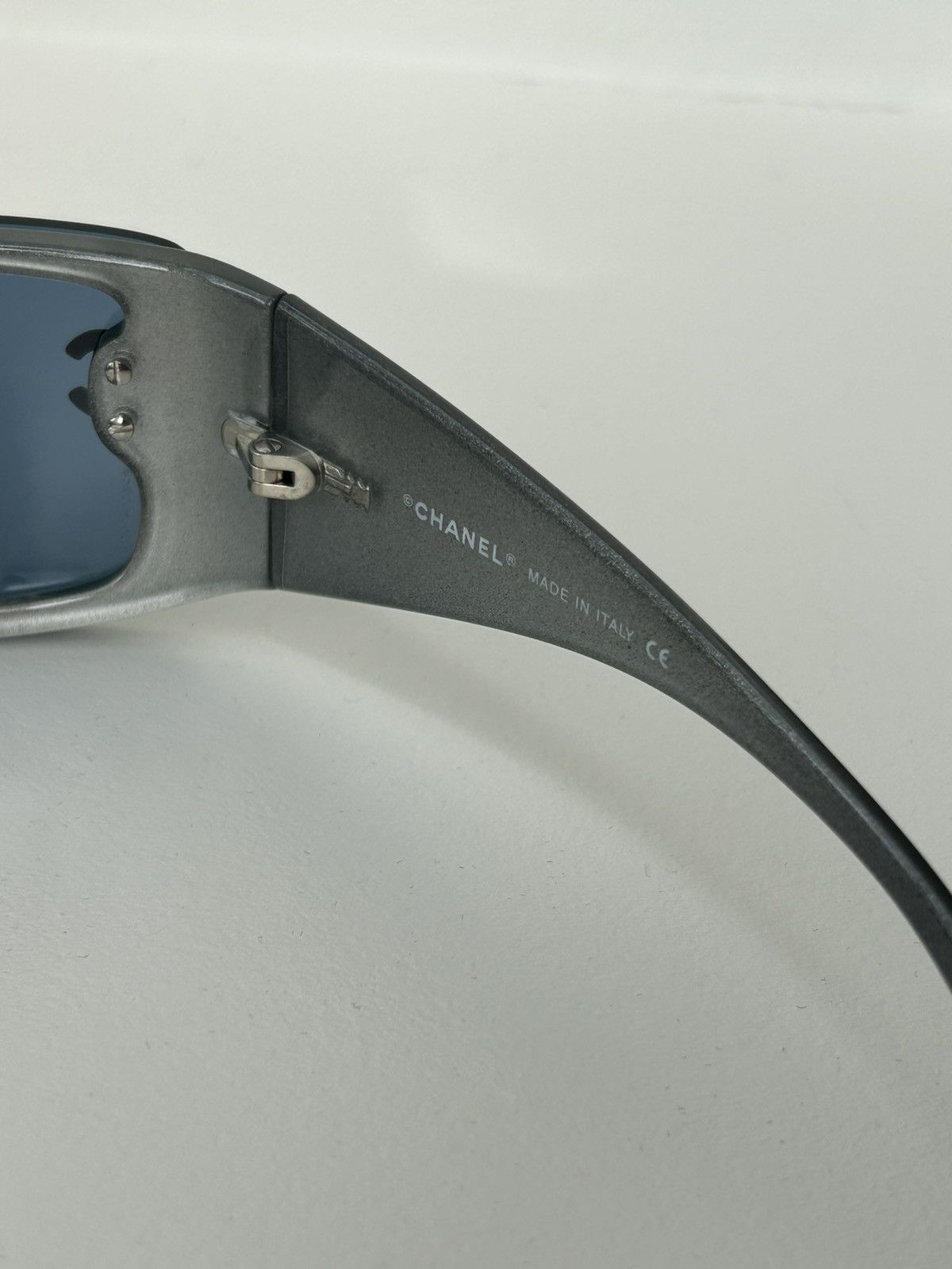 Chanel × Vintage Chanel 5088-B CC rhinestone vintage sunglasses Size ONE SIZE - 6 Thumbnail