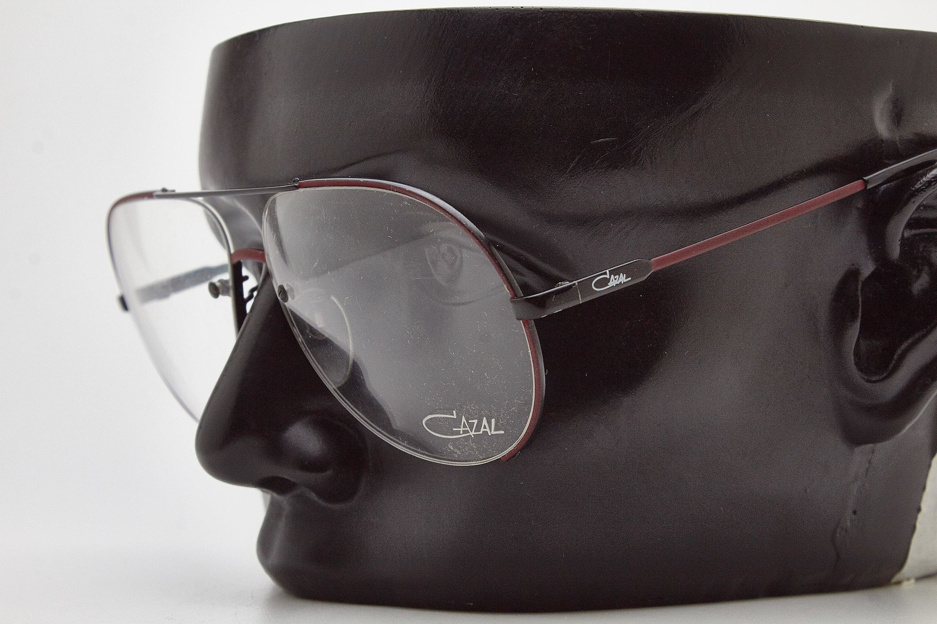 Cazal CAZAL 723 quiet luxury 80s oversized black thin metal specs Size ONE SIZE - 2 Thumbnail