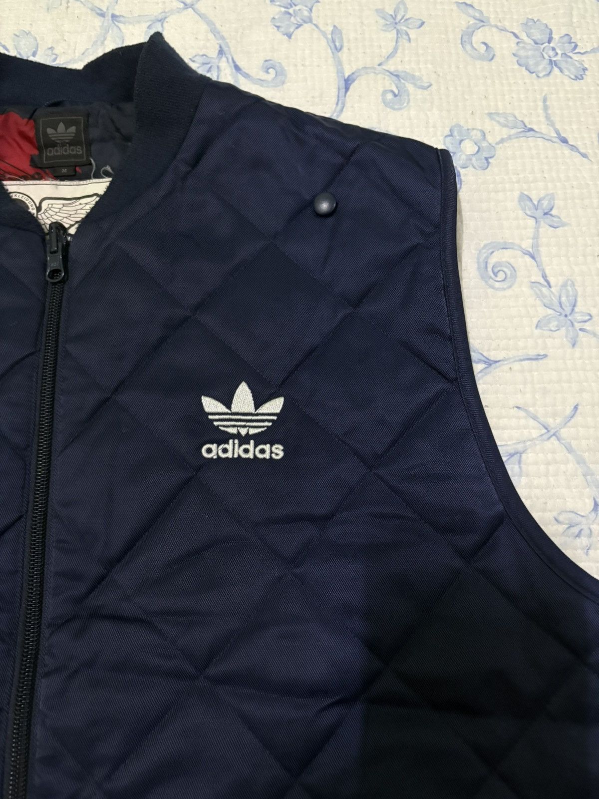 Adidas Adidas A/W05Mile Quilted Vest Size US M / EU 48-50 / 2 - 8 Thumbnail