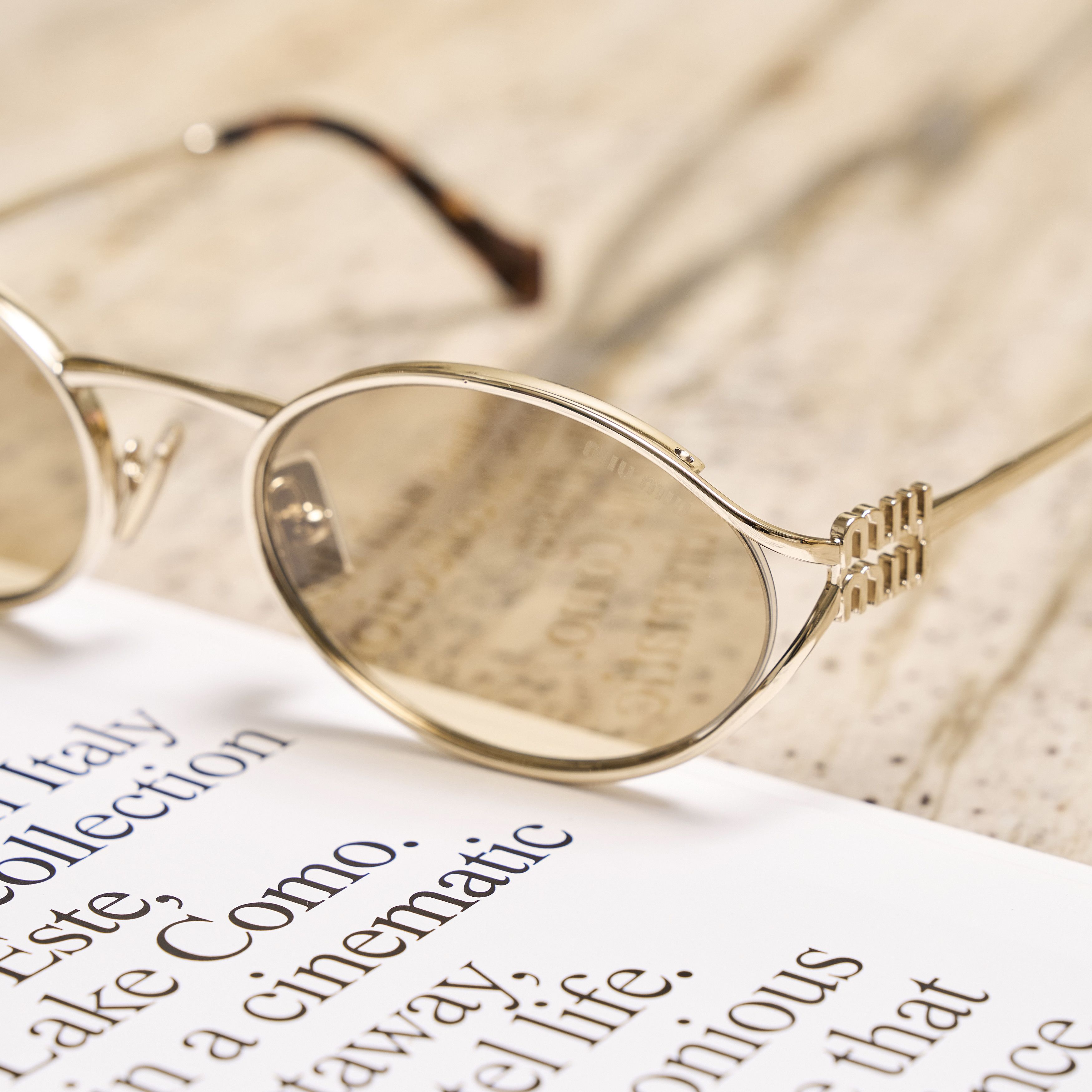 Miu Miu MIU MIU 52Y 5AK06S SUNGLASSES Size ONE SIZE - 3 Thumbnail