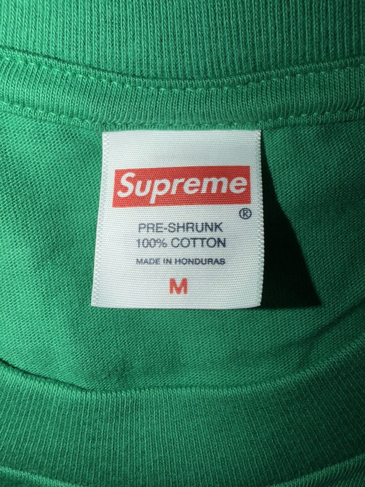 Supreme Supreme Snowman Tee – Green (M) Size US M / EU 48-50 / 2 - 6 Thumbnail