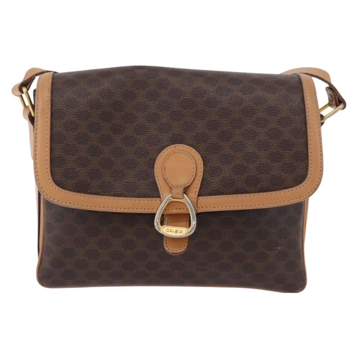 Celine Celine Vintage Macadam Canvas and Leather Size ONE SIZE - 1 Thumbnail