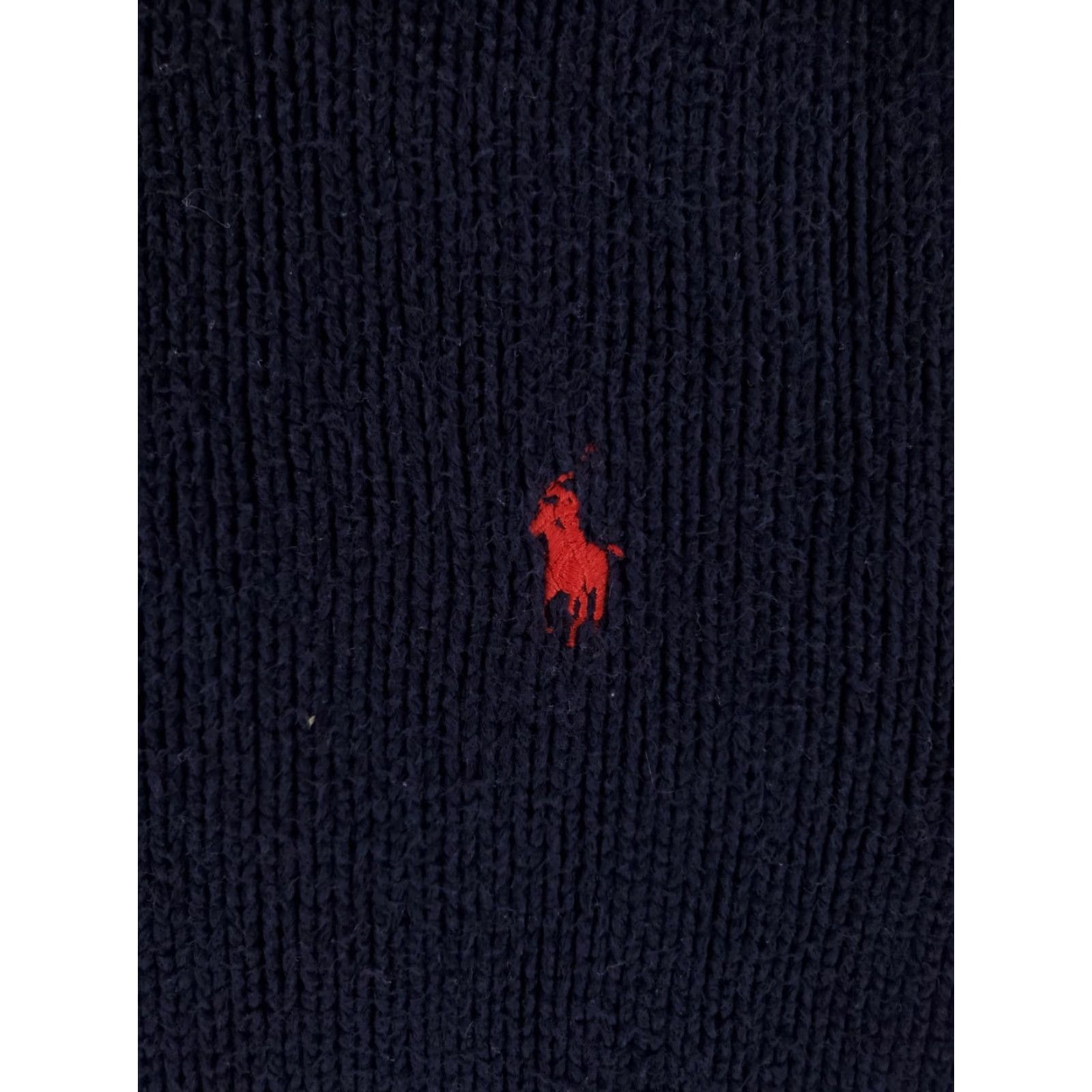 Polo Ralph Lauren Polo Ralph Lauren Sweater 1/4 Zip Cotton Blue Banded Ribbed Collar Mens XL Blue Size US XL / EU 56 / 4 - 2 Thumbnail