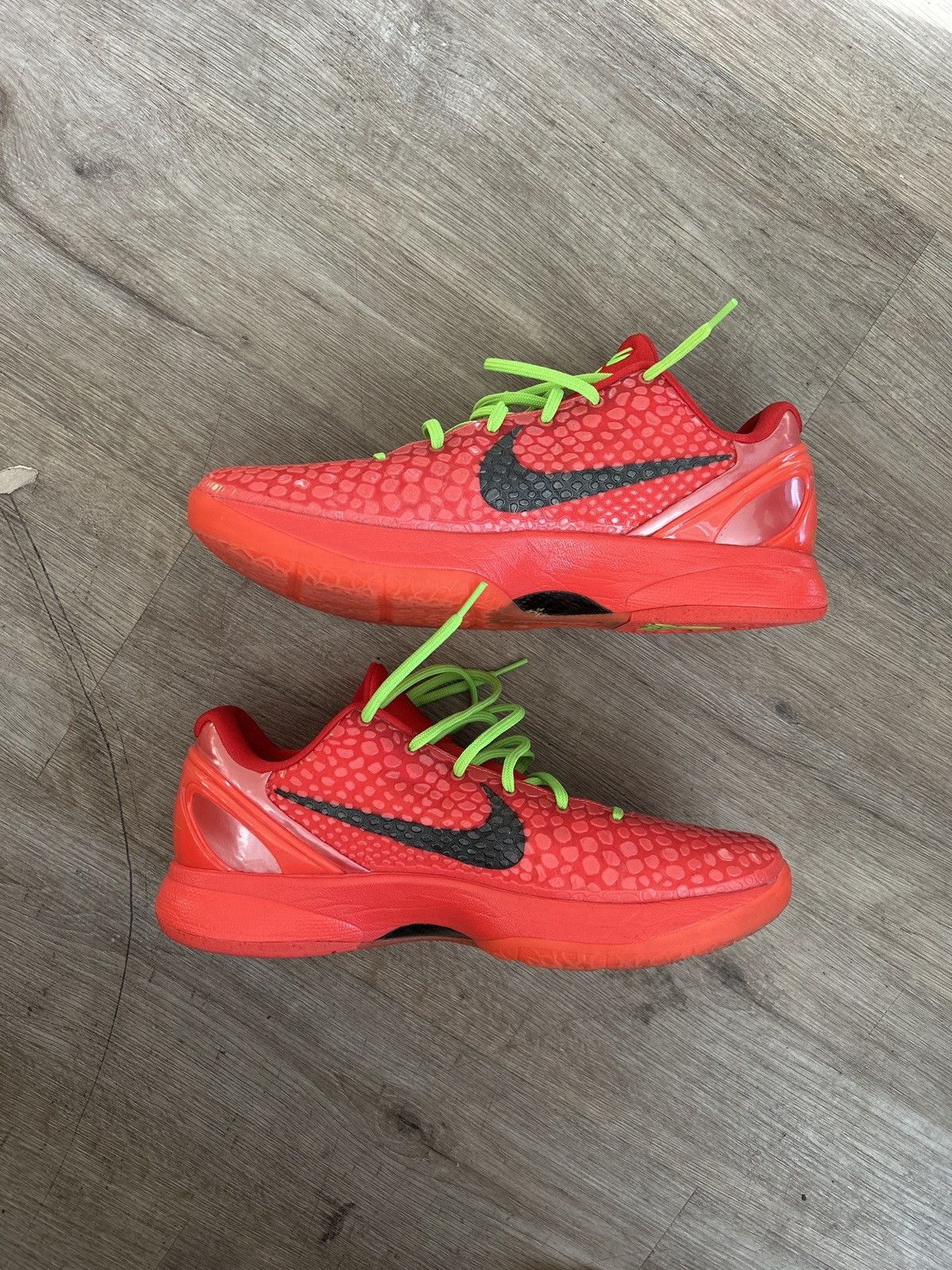 Nike Kobe 6 Reverse Grinch size 13 Size US 13 / EU 46 - 2 Thumbnail